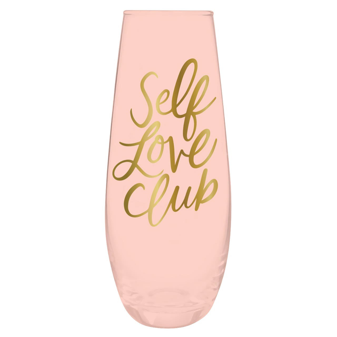 Self-Love Fluted Glassware