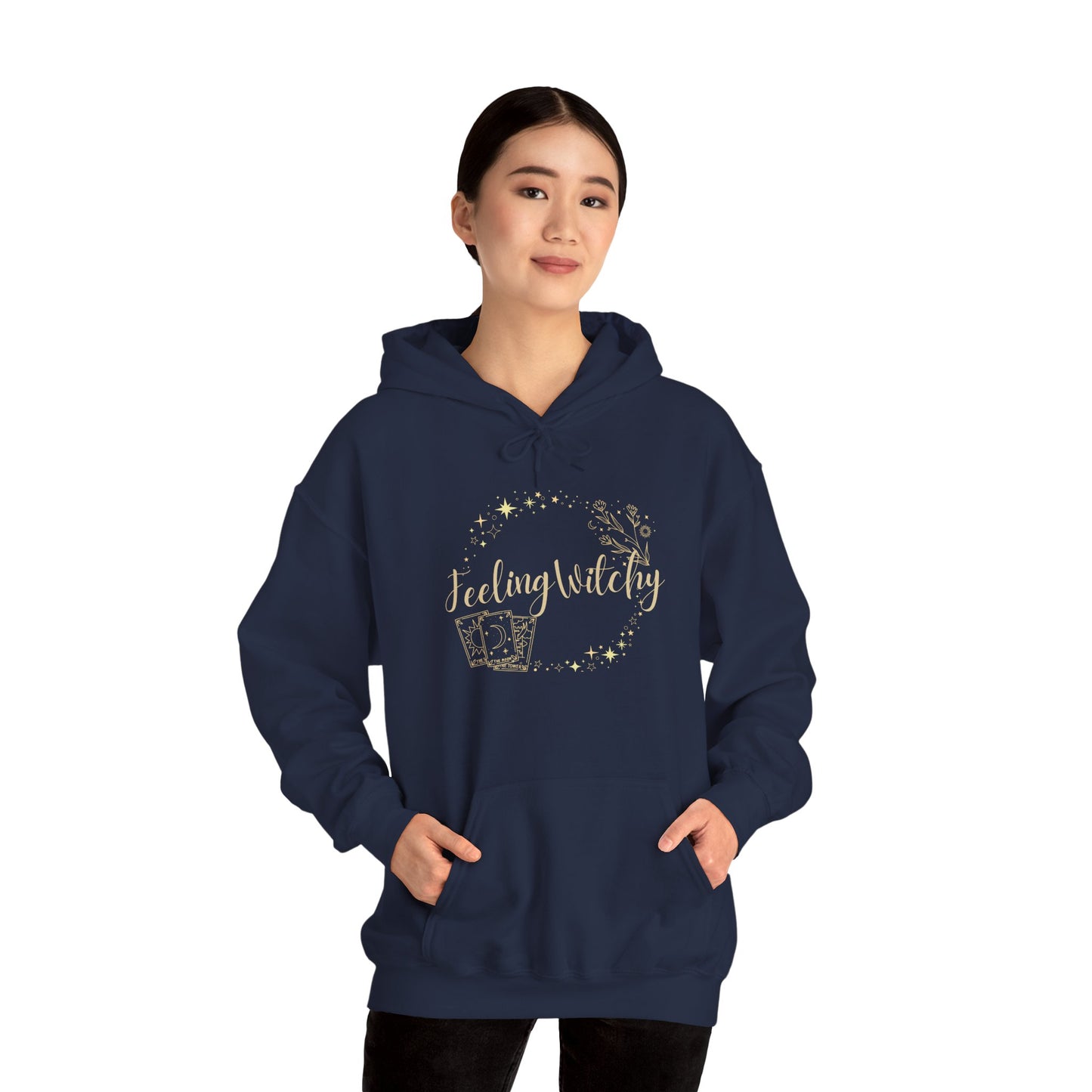 Witchy Hoodie — Witchy Graphic Hooded Sweatshirt - Fortunate Lemon Shop
