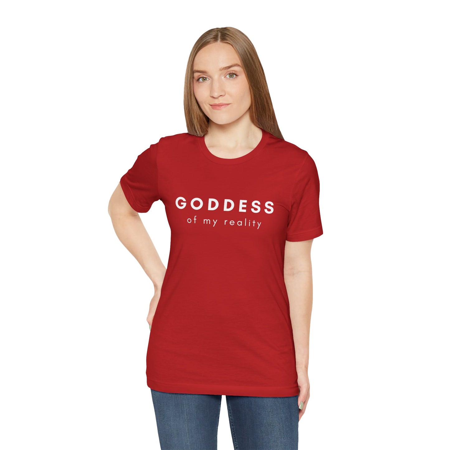 Goddess of My Reality Tee — Empowering Women Inspirational T-Shirt - Fortunate Lemon Shop
