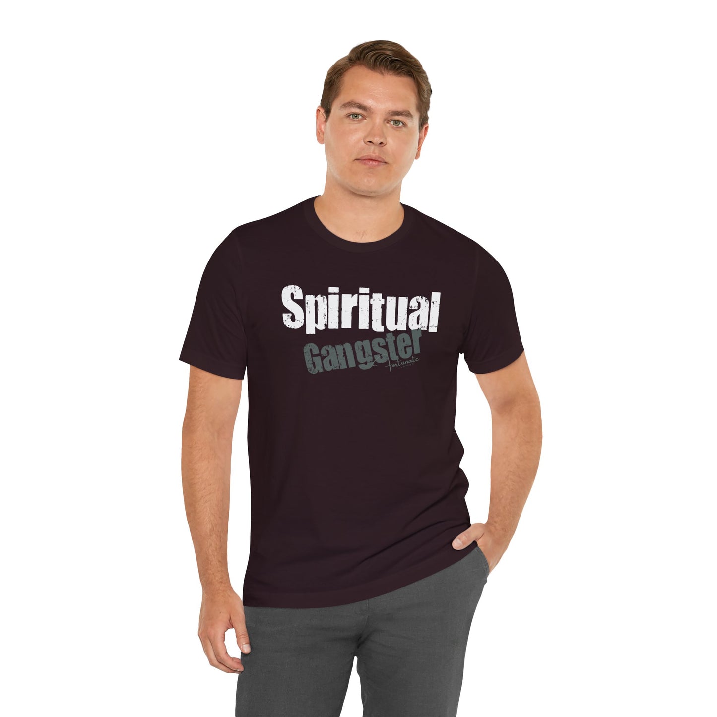 Spiritual Gangster T-Shirt — Inspirational Graphic Tee - Fortunate Lemon Shop