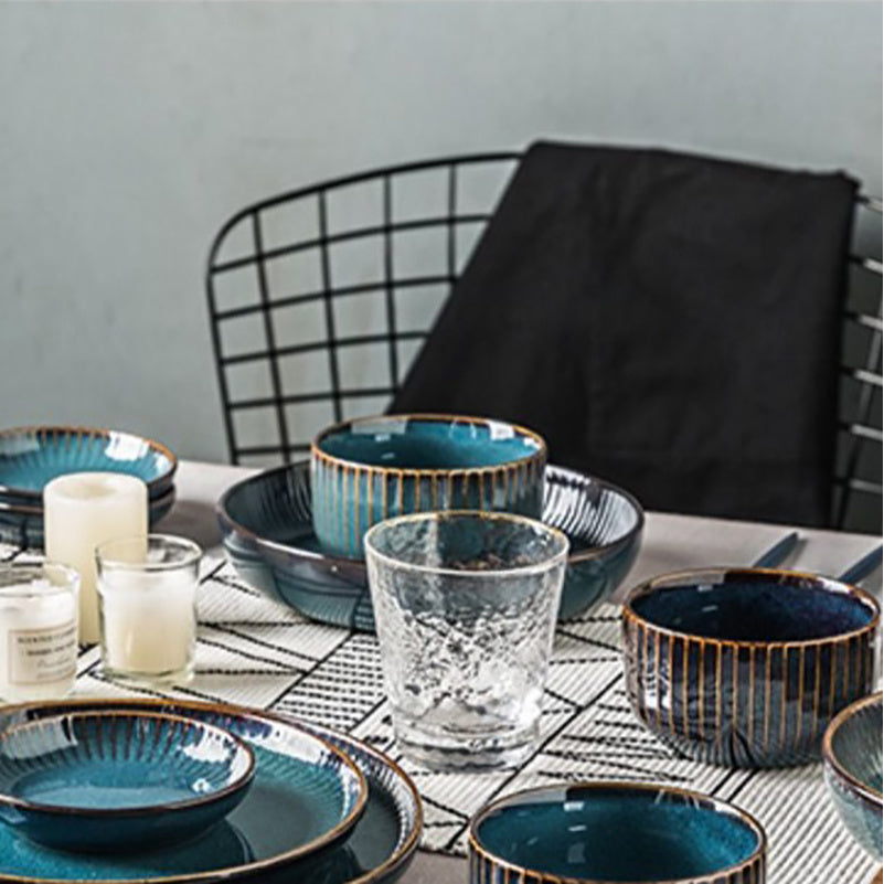 Elegant Large Ceramic Dinner Plate Microwave Safe