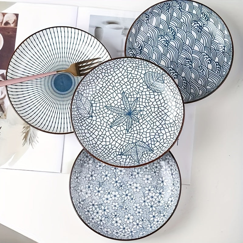 Versatile Ceramic Plate Perfect for Home or Restaurant Use - Fortunate Lemon Shop