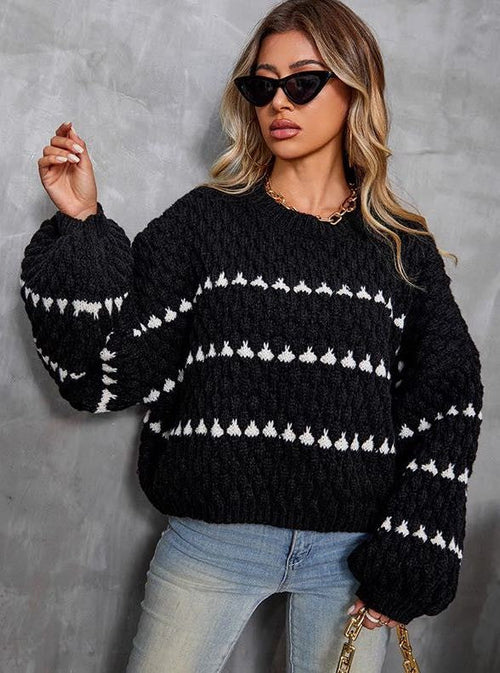 Chunky Knit Sweater - Fortunate Lemon Shop