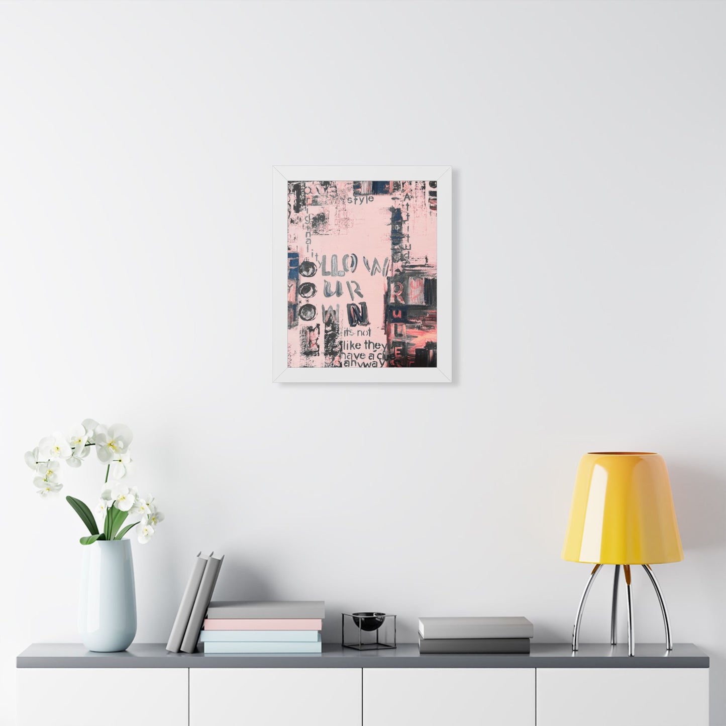 Framed Vertical Poster - Fortunate Lemon Shop