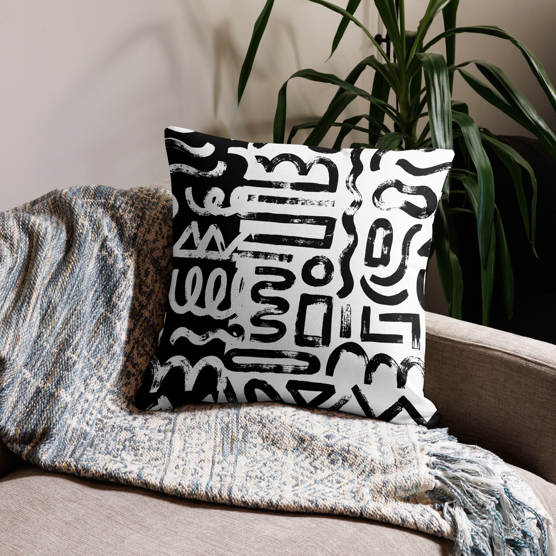 Aztec Design Premium Pillow