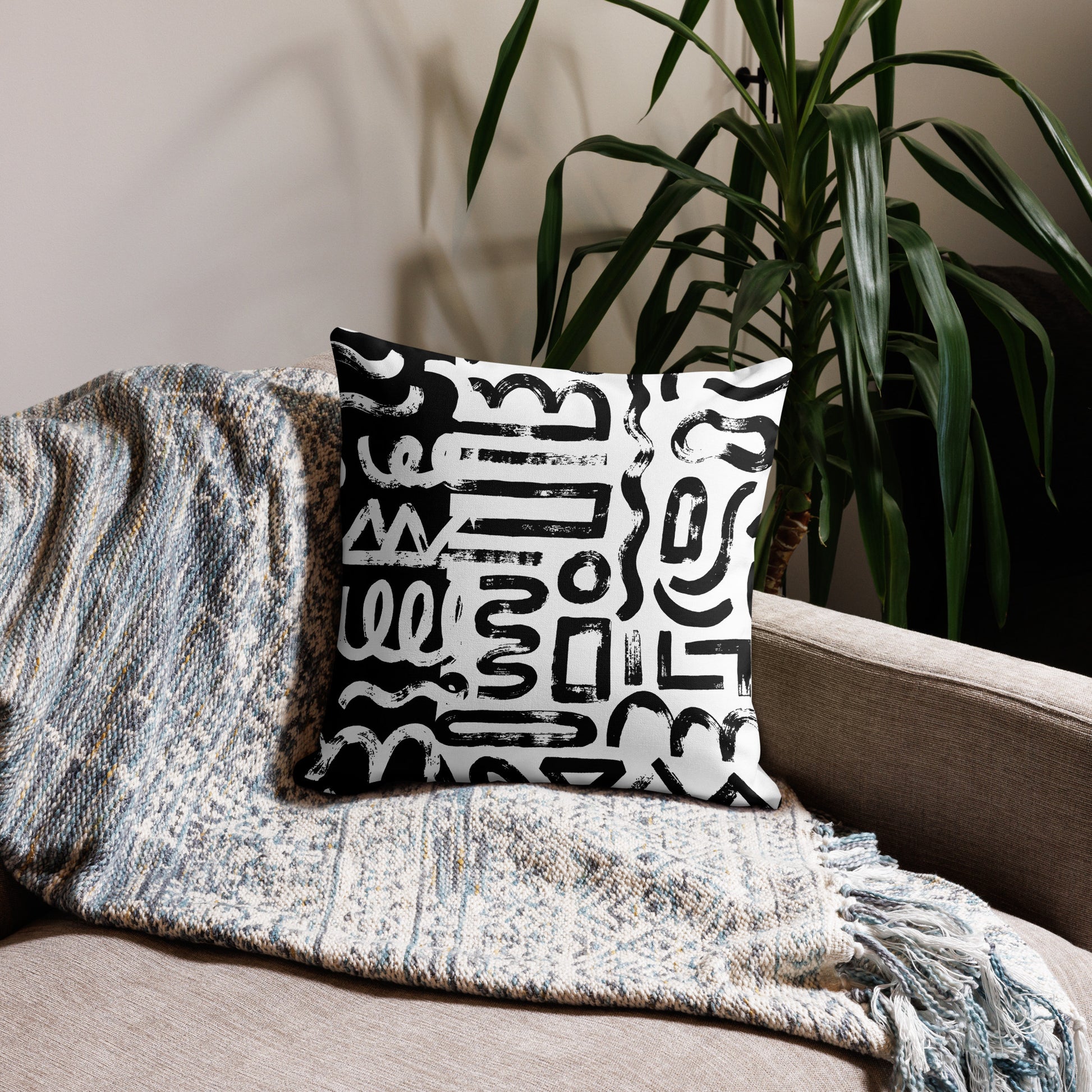 Aztec Design Premium Pillow