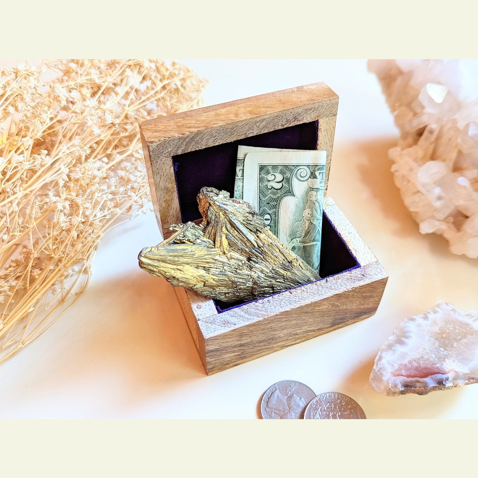 Fairy Fortune Mango Wood Box | Goddess Provisions