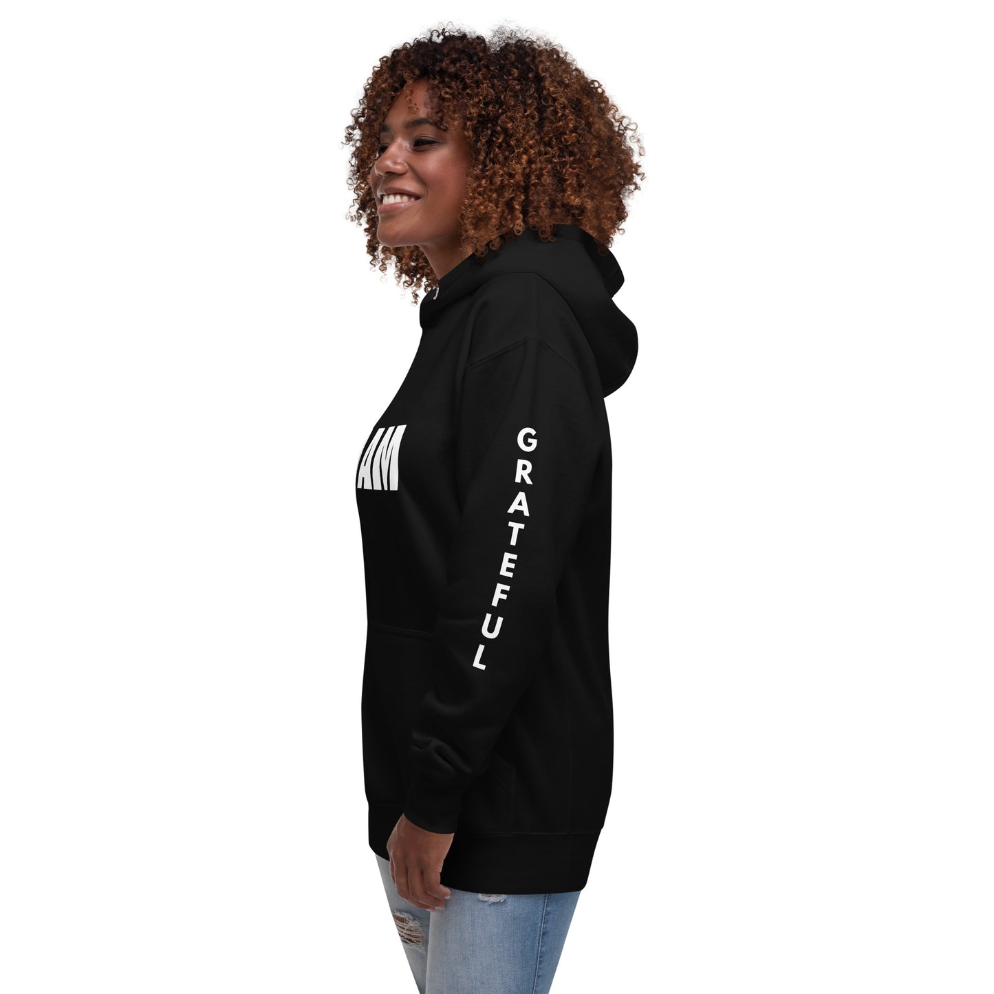 I am Grateful Unisex Hoodie - Fortunate Lemon Shop