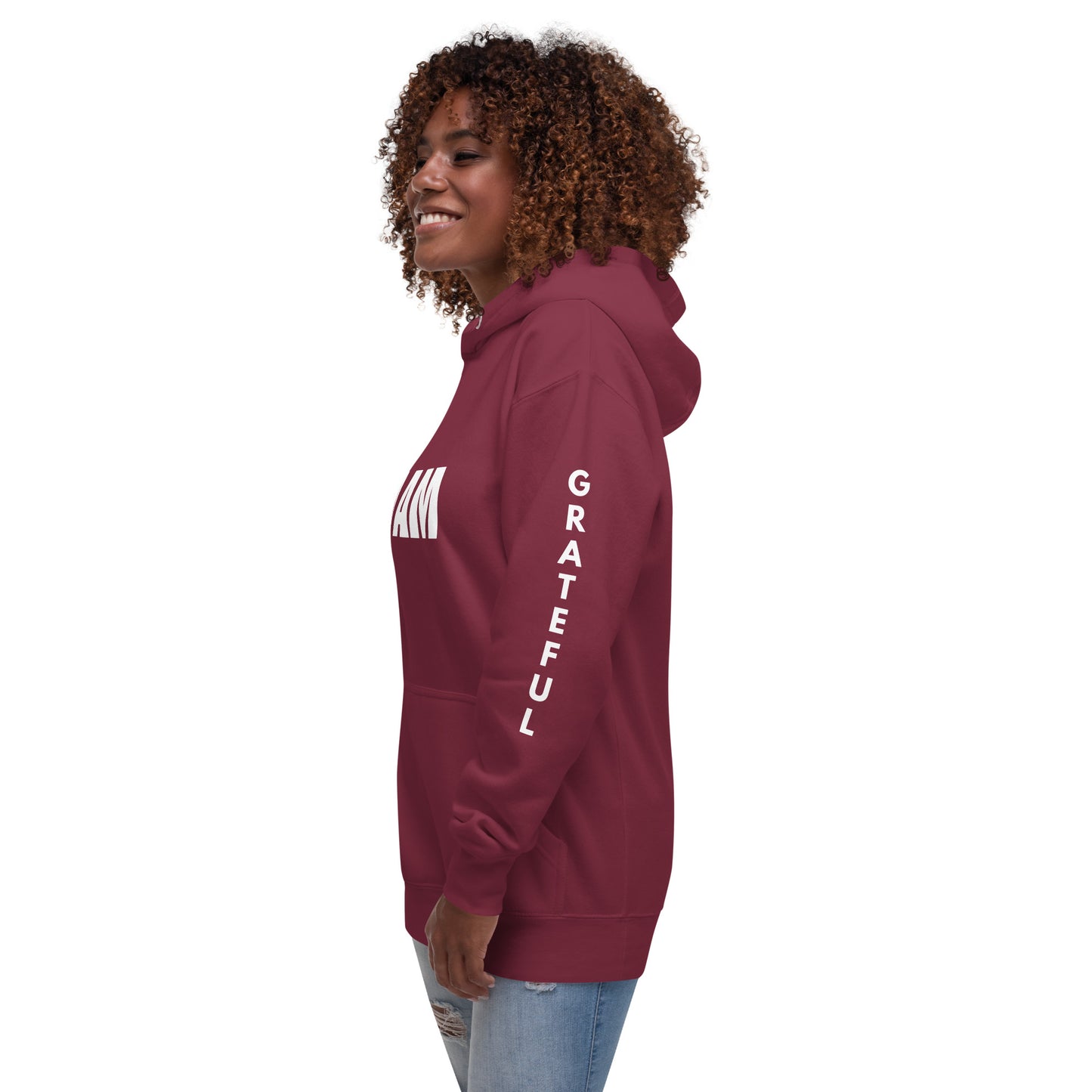 I am Grateful Unisex Hoodie - Fortunate Lemon Shop
