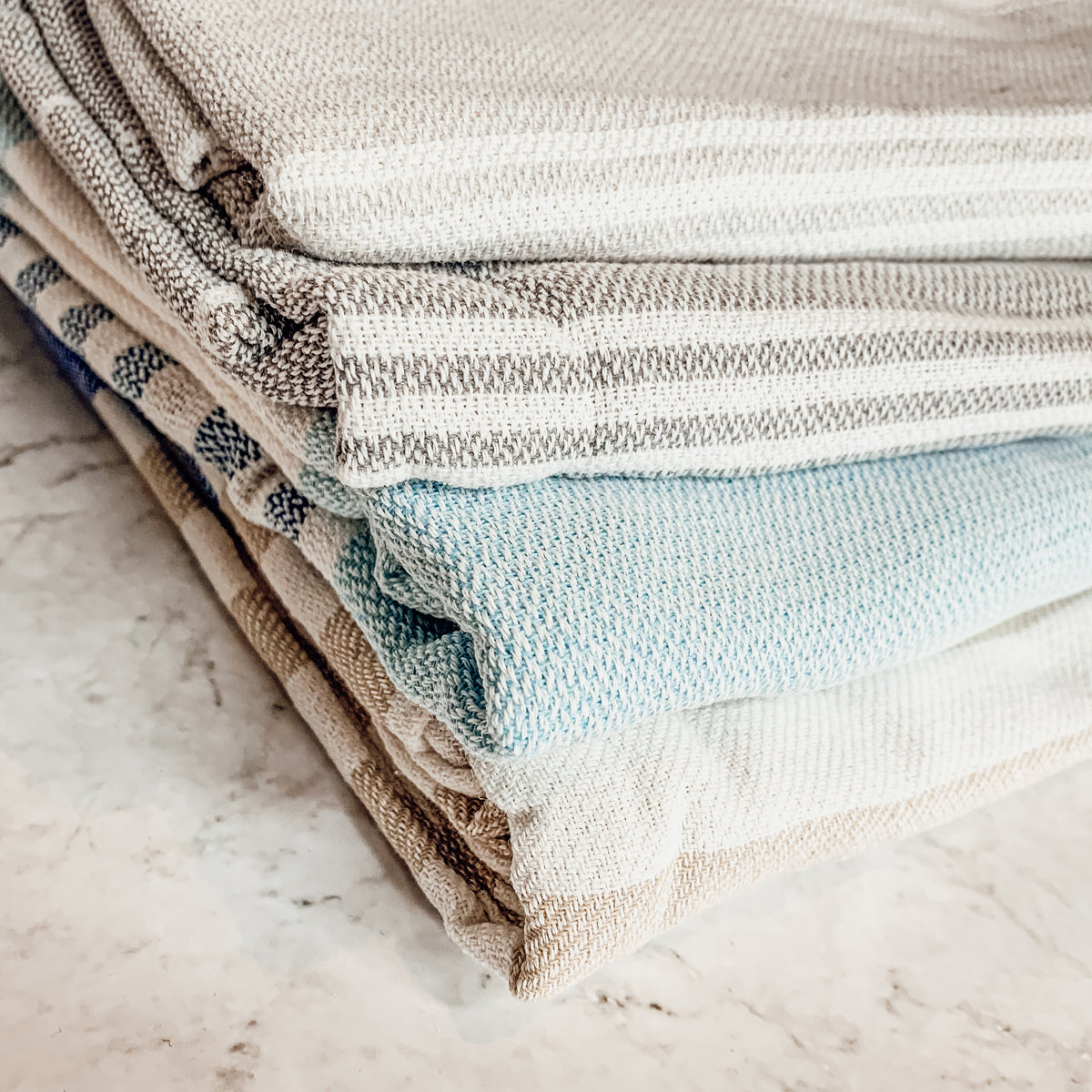 Haley Stripe Turkish Towel