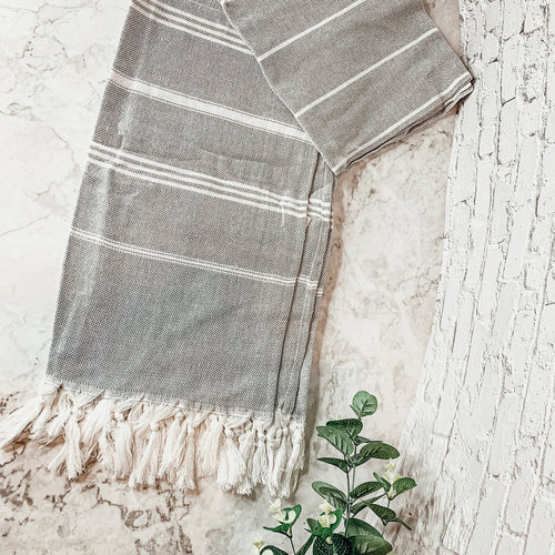 Haley Stripe Turkish Towel