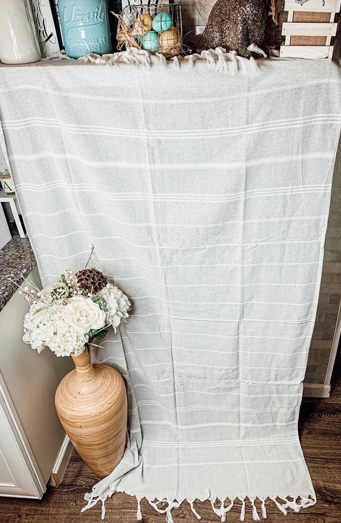 Haley Stripe Turkish Towel