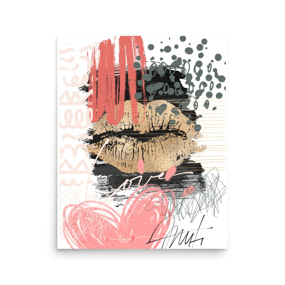 Lips Poster 16″×20″