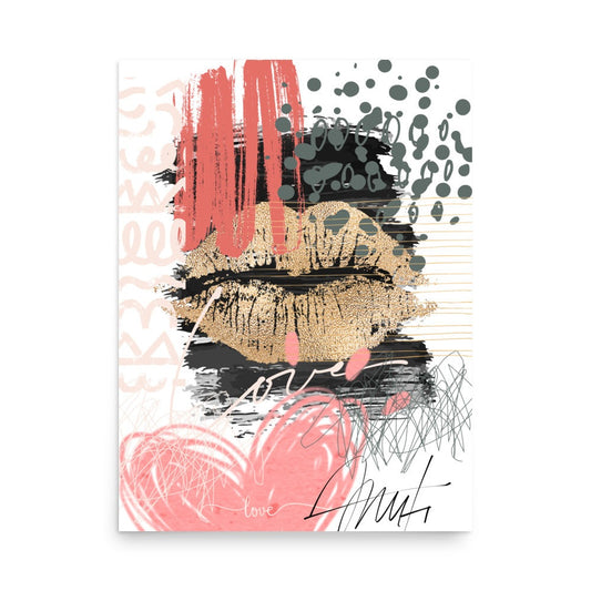 Lips Poster 18″×24″