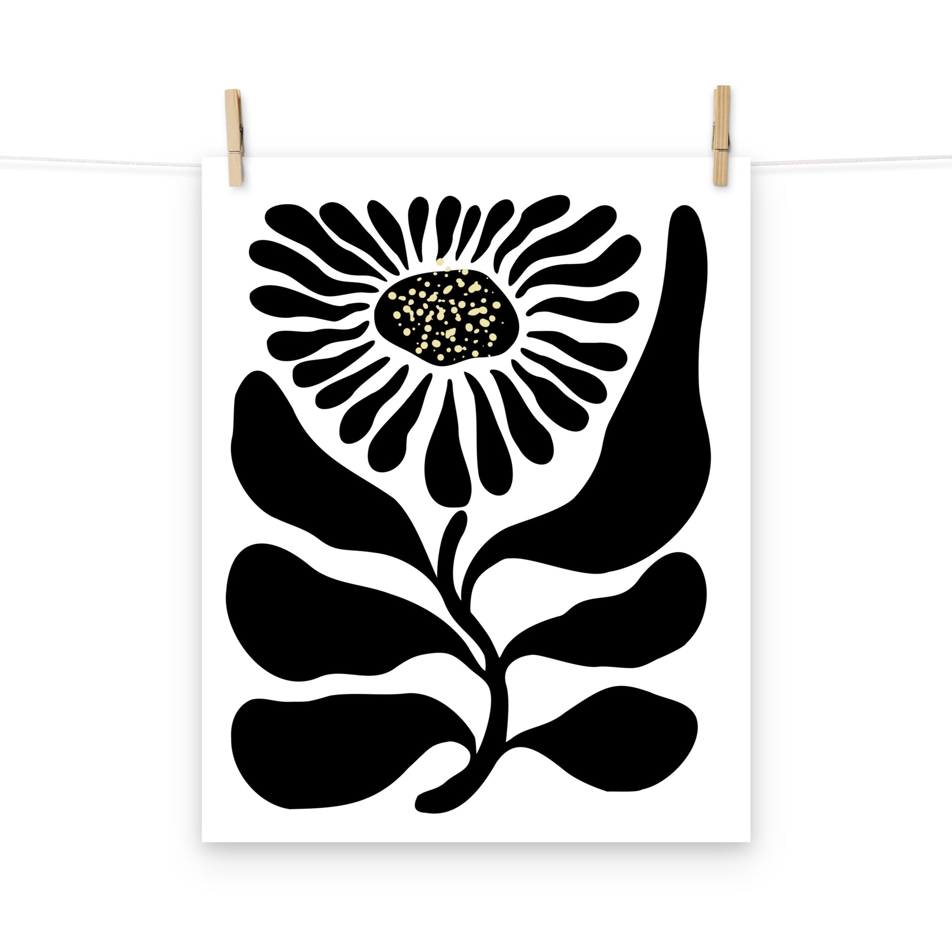 Modern Flower 01 Art Print 16″×20″