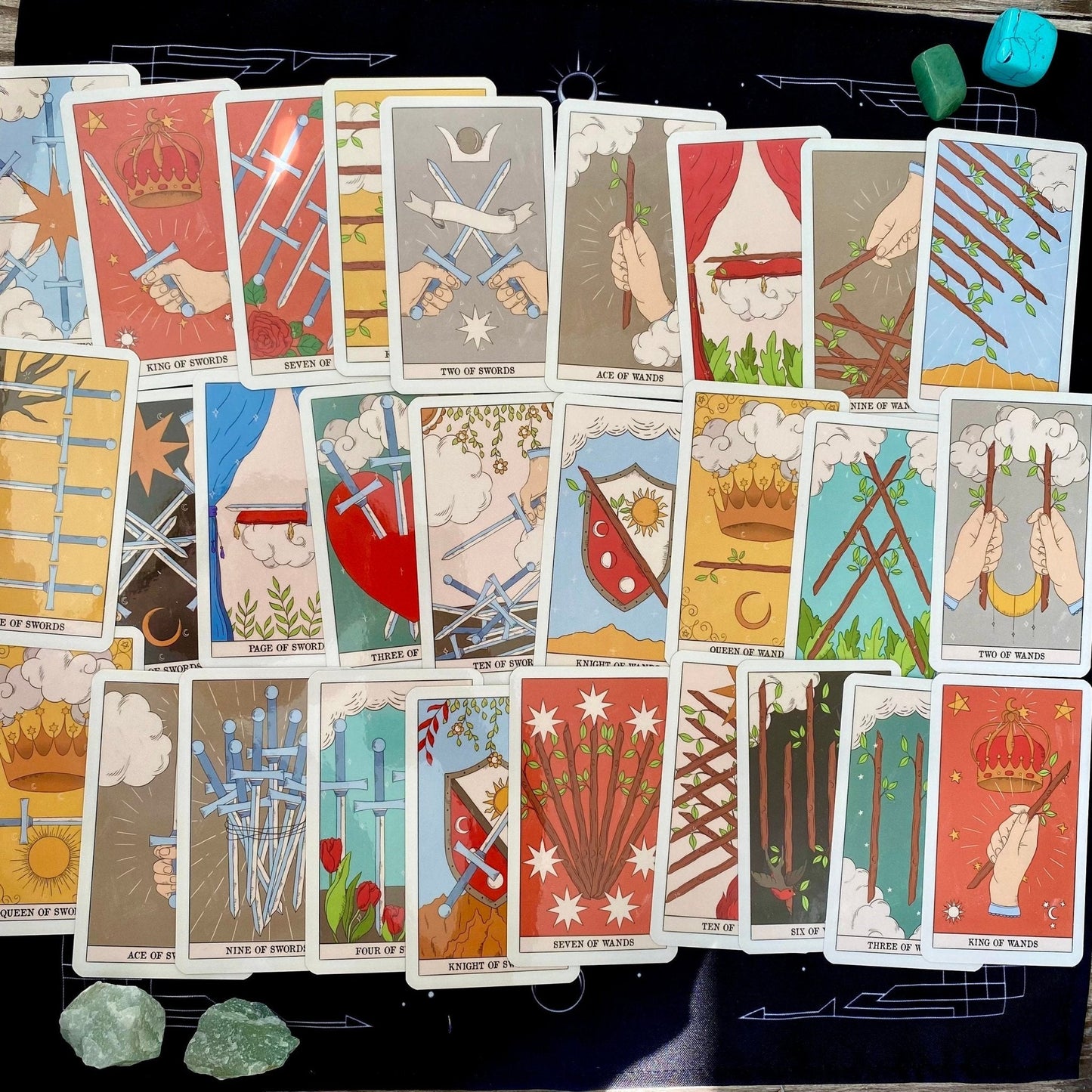 Moon Magic Tarot Deck - Fortunate Lemon Shop