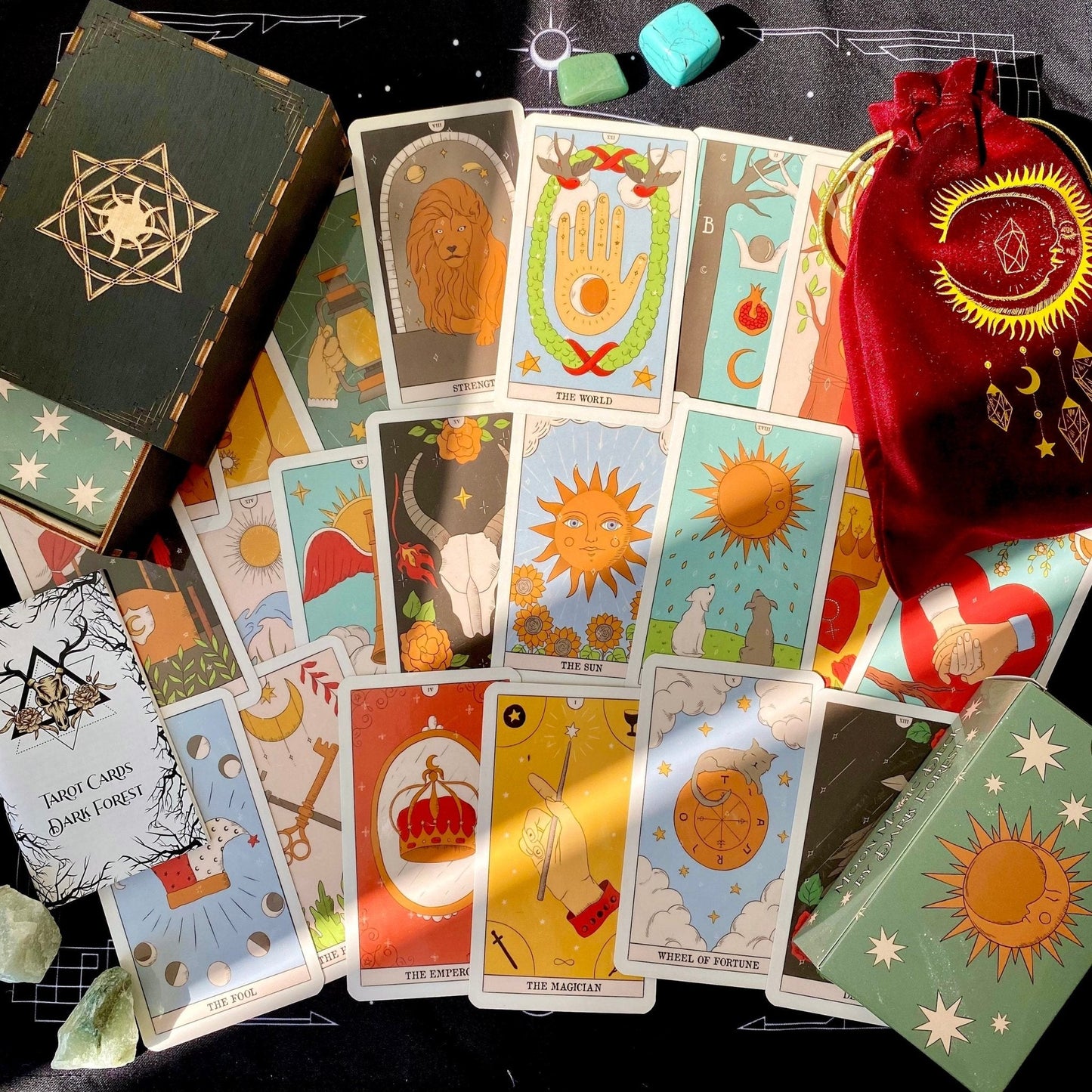 Moon Magic Tarot Deck - Fortunate Lemon Shop