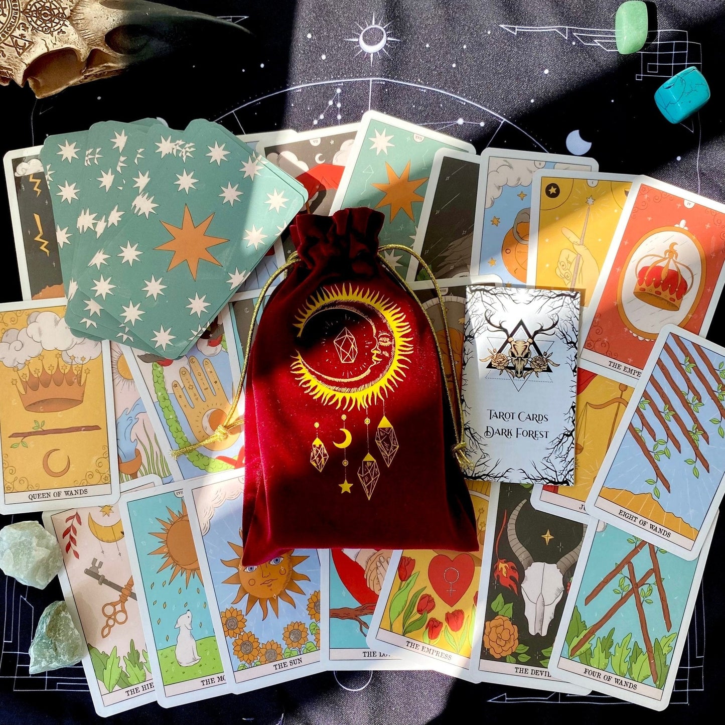 Moon Magic Tarot Deck - Fortunate Lemon Shop