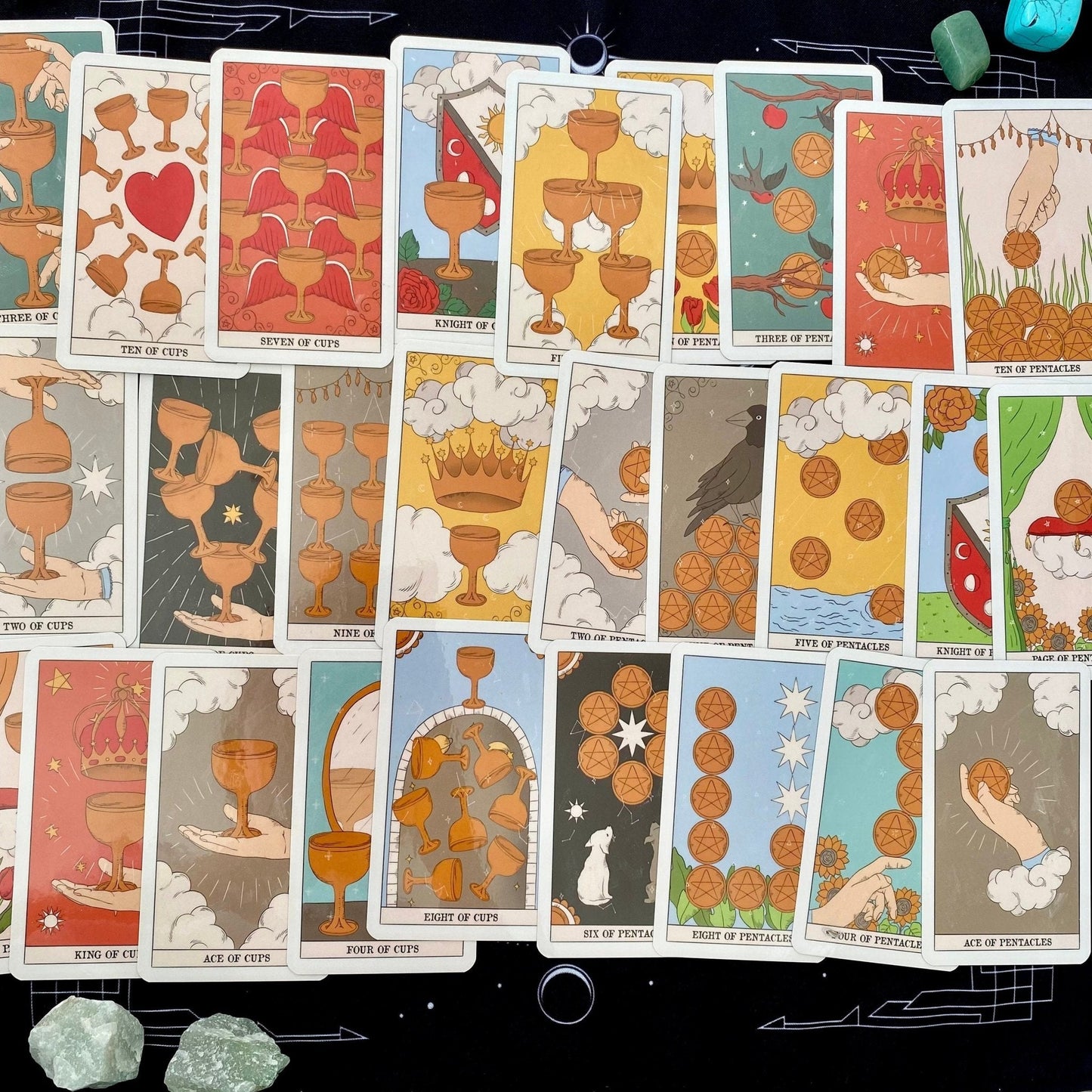 Moon Magic Tarot Deck - Fortunate Lemon Shop