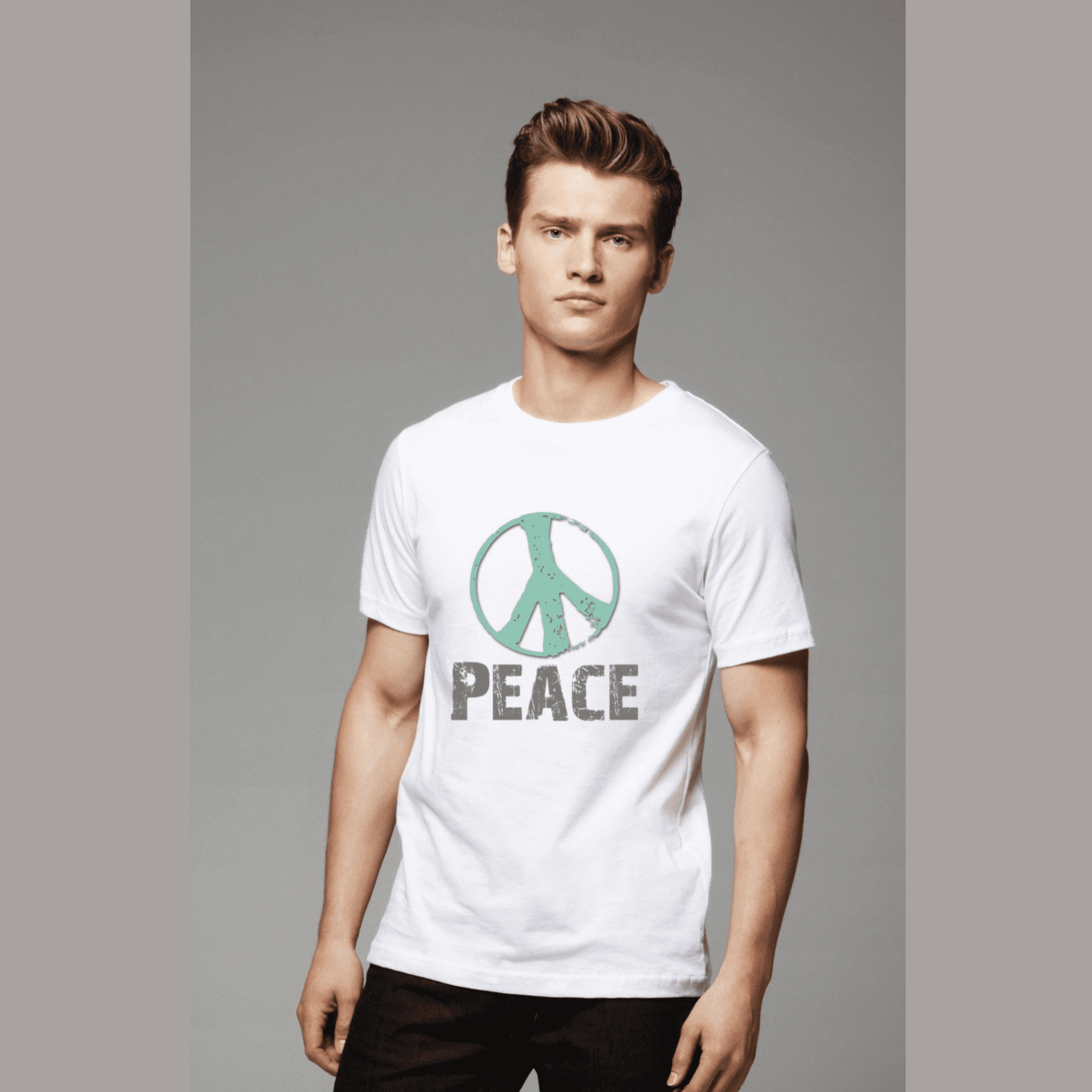 Peace Sign Short-Sleeve Unisex T-Shirt
