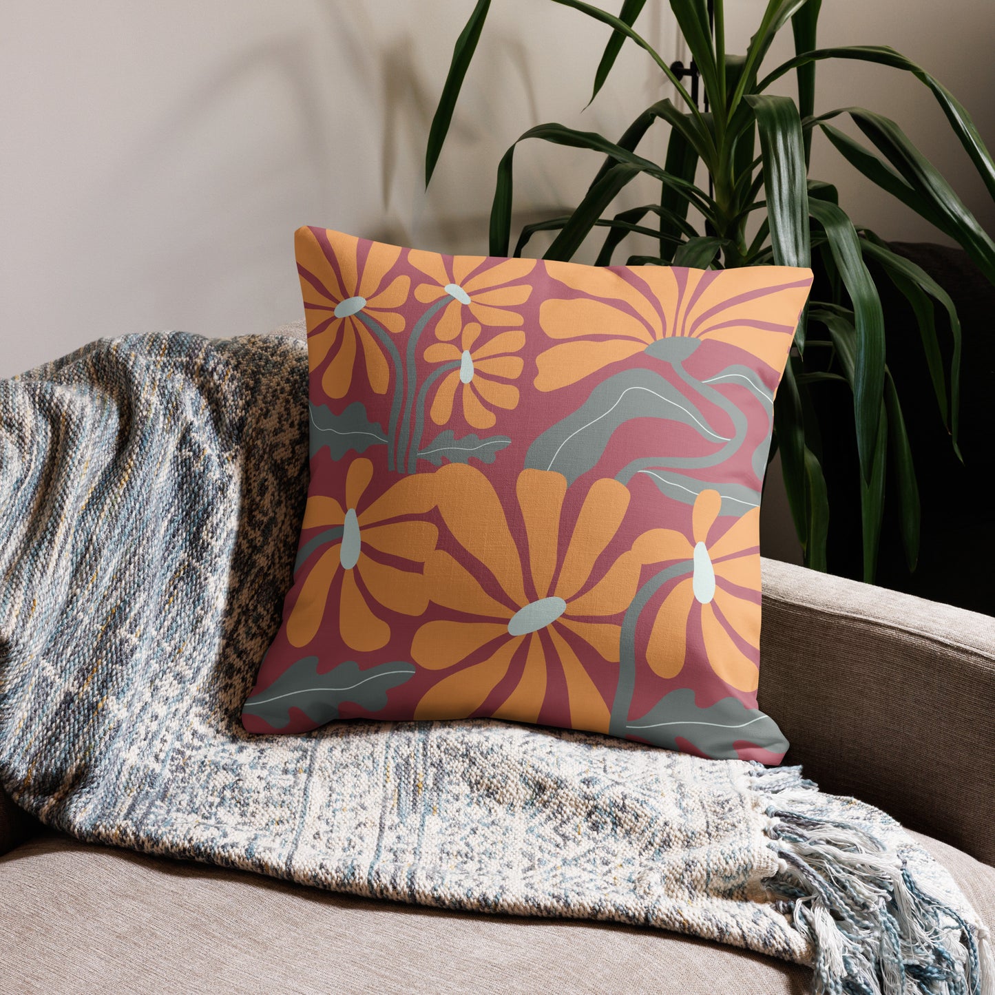 Sunflower Premium Pillow