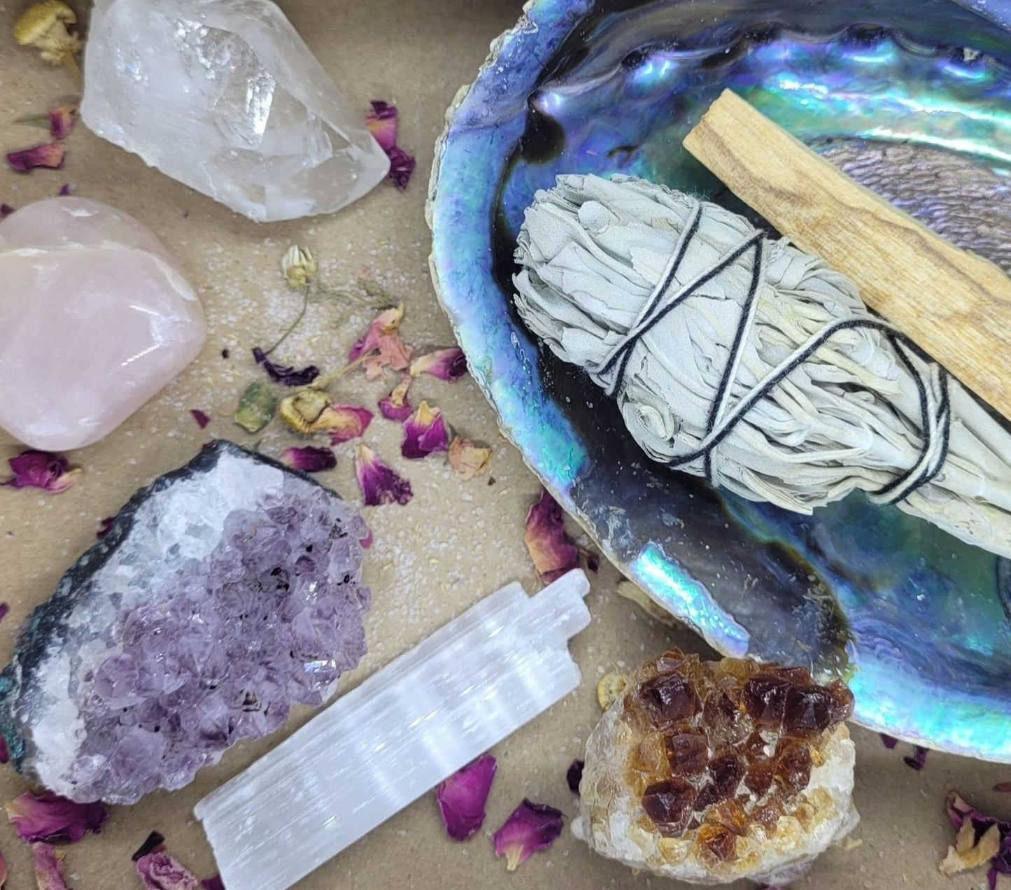 The Essential Crystal & Spiritual Healing Kit - Fortunate Lemon Shop