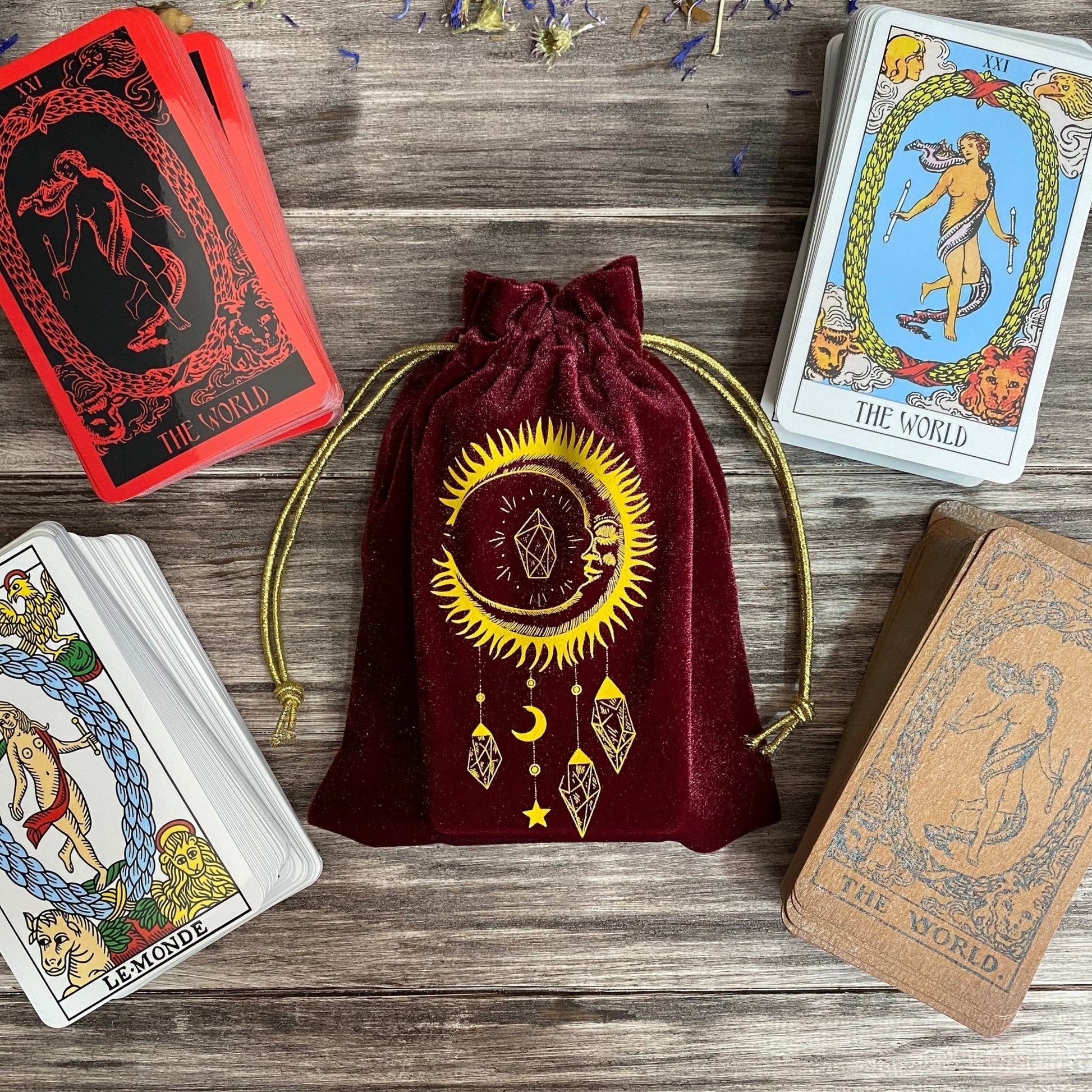 Velvet Tarot Bag