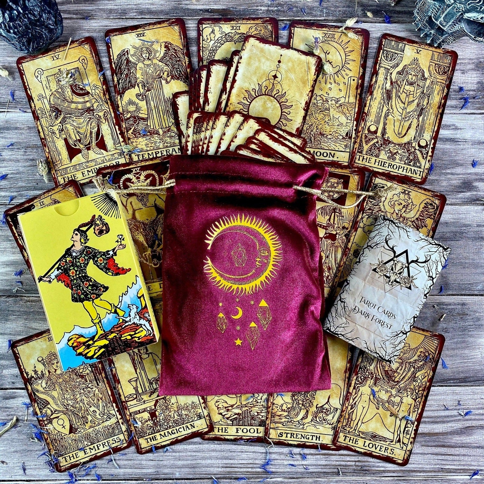 Velvet Tarot Bag