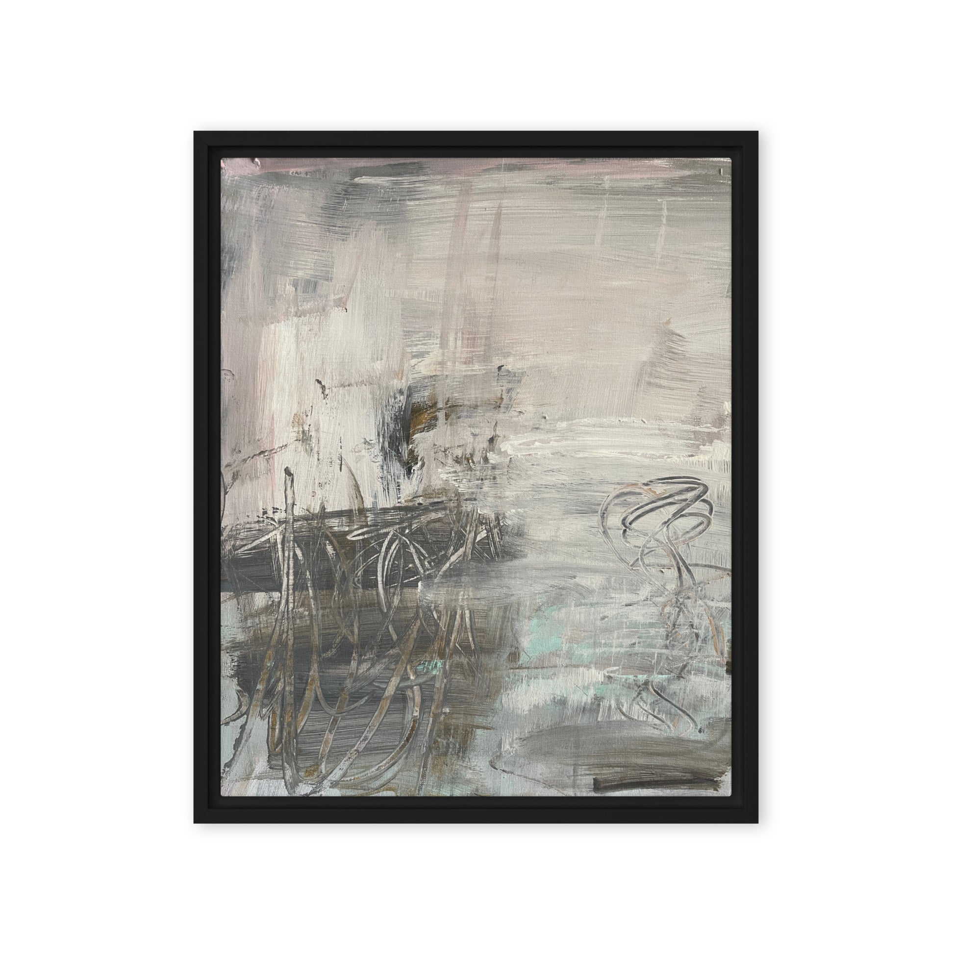Legacy Framed Canvas Black 16″×20″