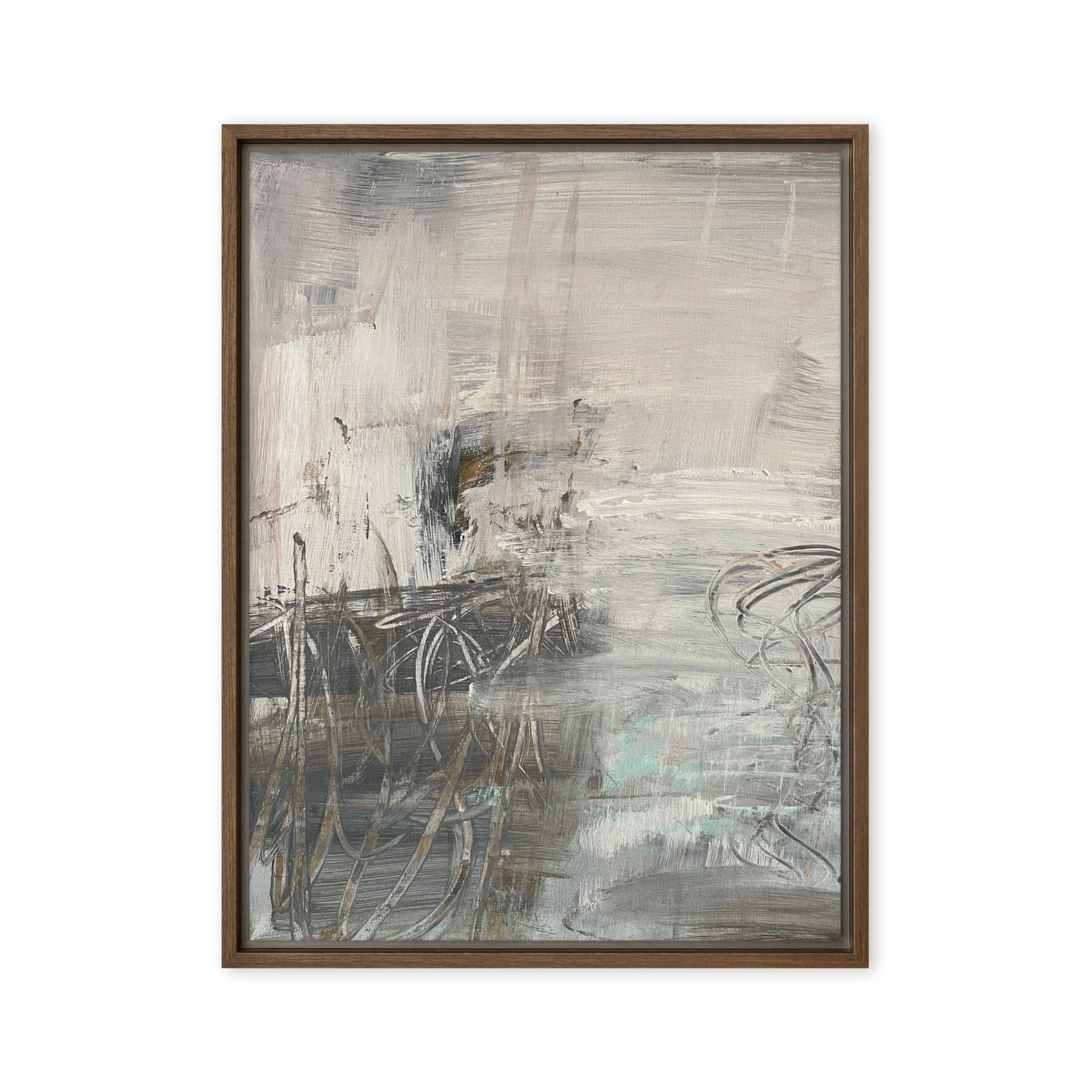 Legacy Framed Canvas Brown 18″×24″