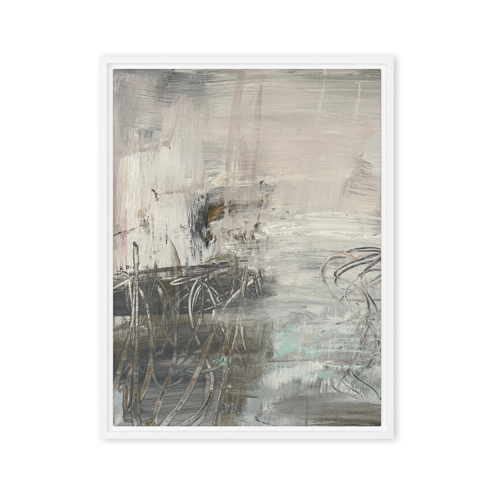 Legacy Framed Canvas White 18″×24″