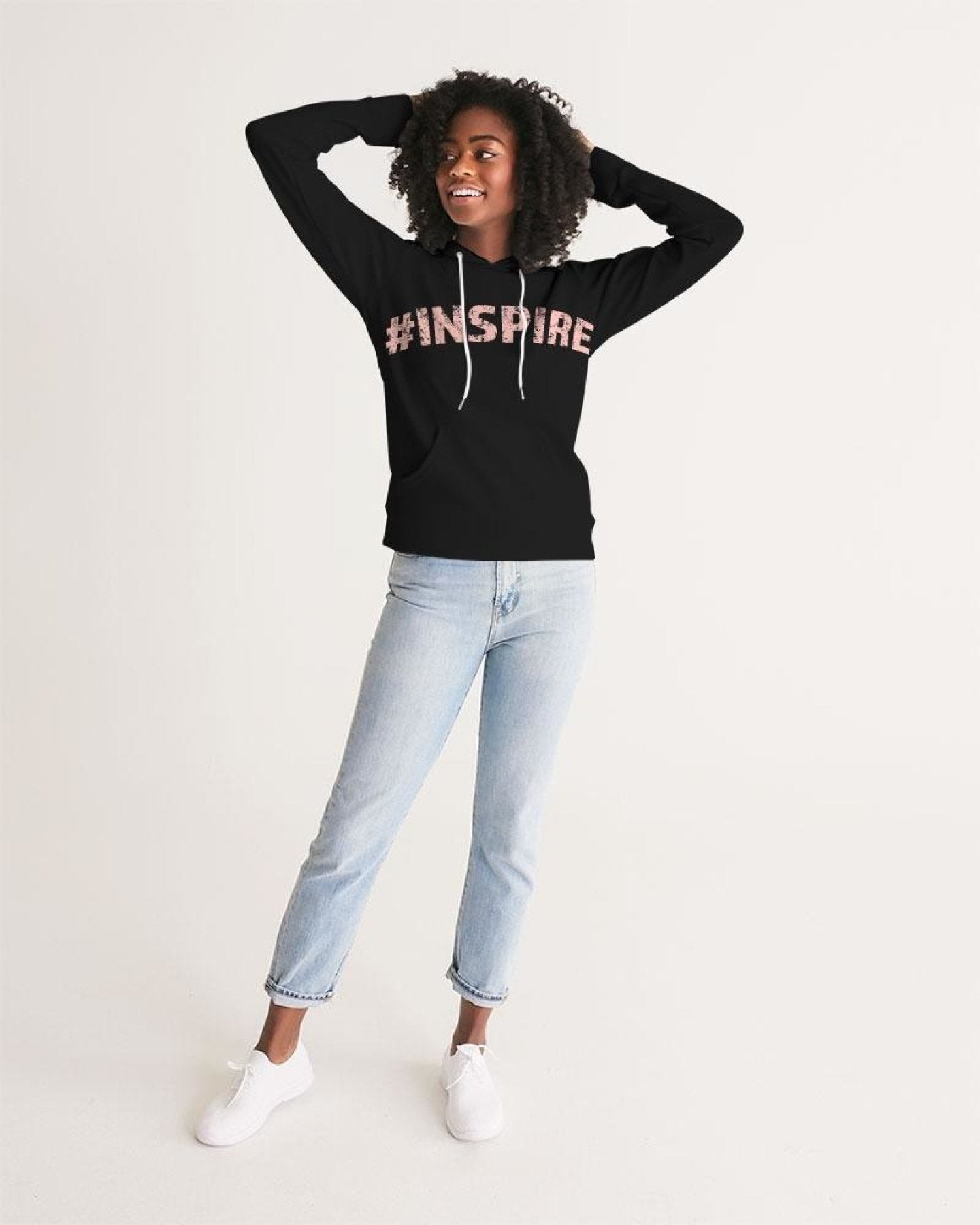 Inspire Womens Hoodie - Pullover Hooded Sweatshirt
