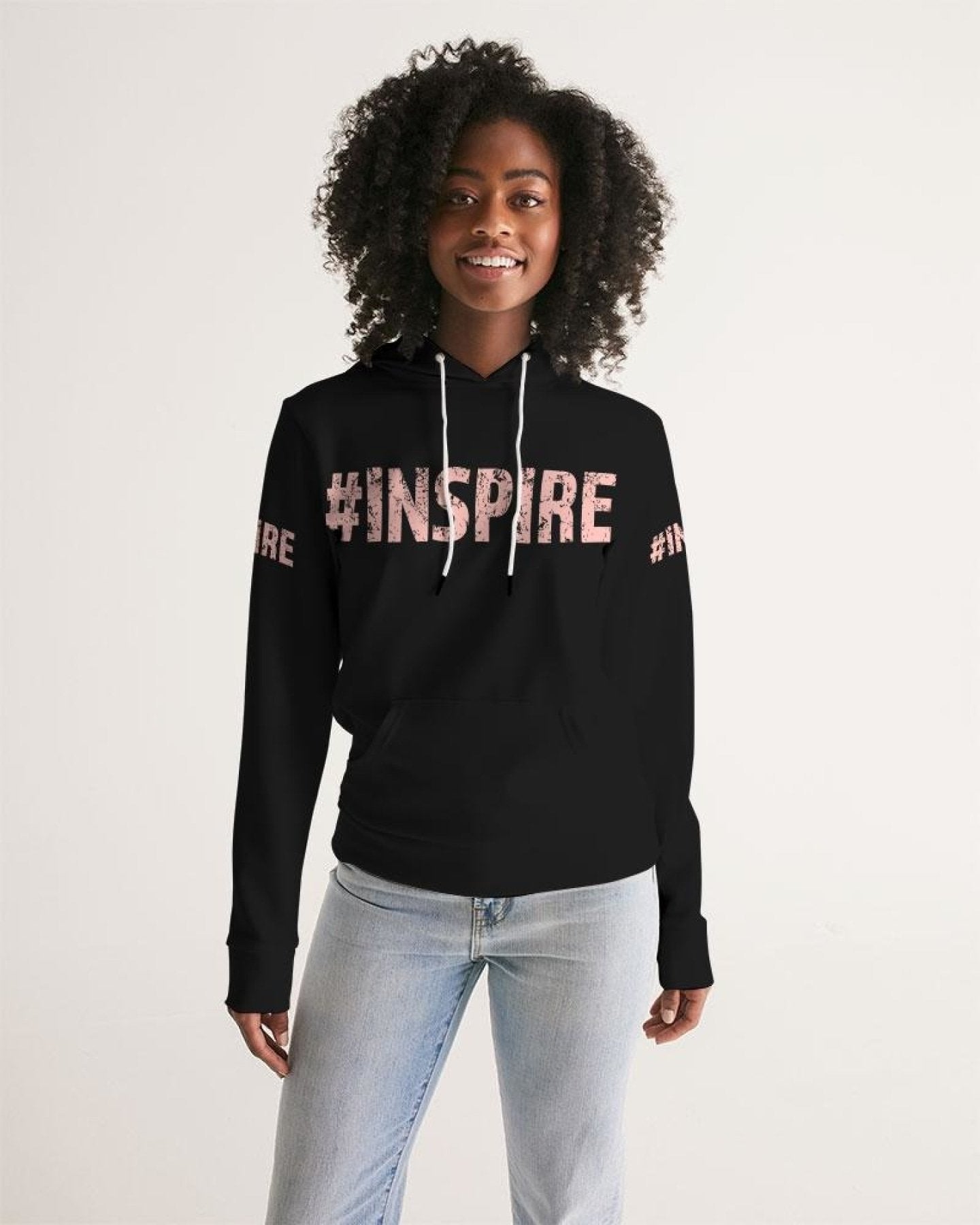 Inspire Womens Hoodie - Pullover Hooded Sweatshirt