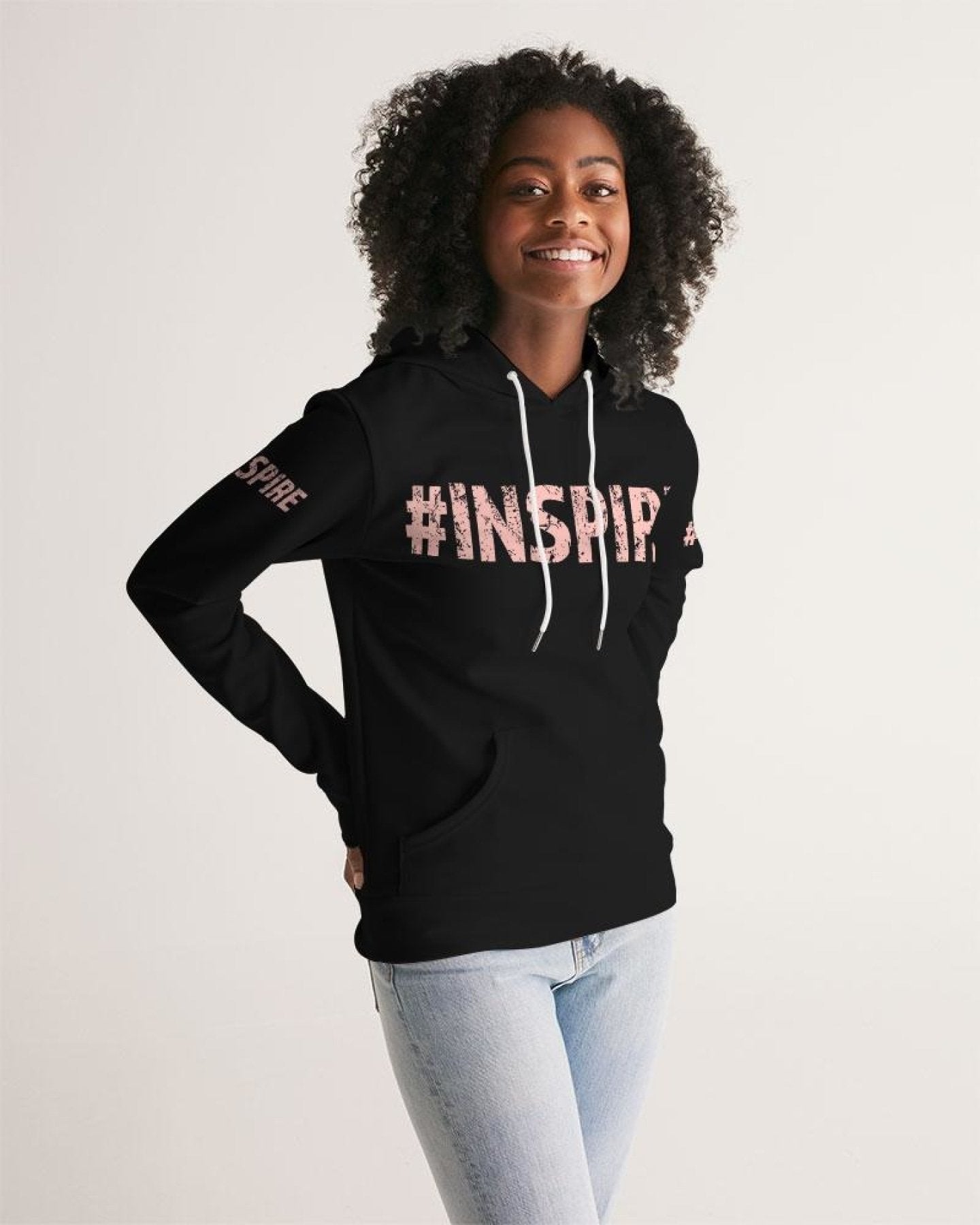 Inspire Womens Hoodie - Pullover Hooded Sweatshirt