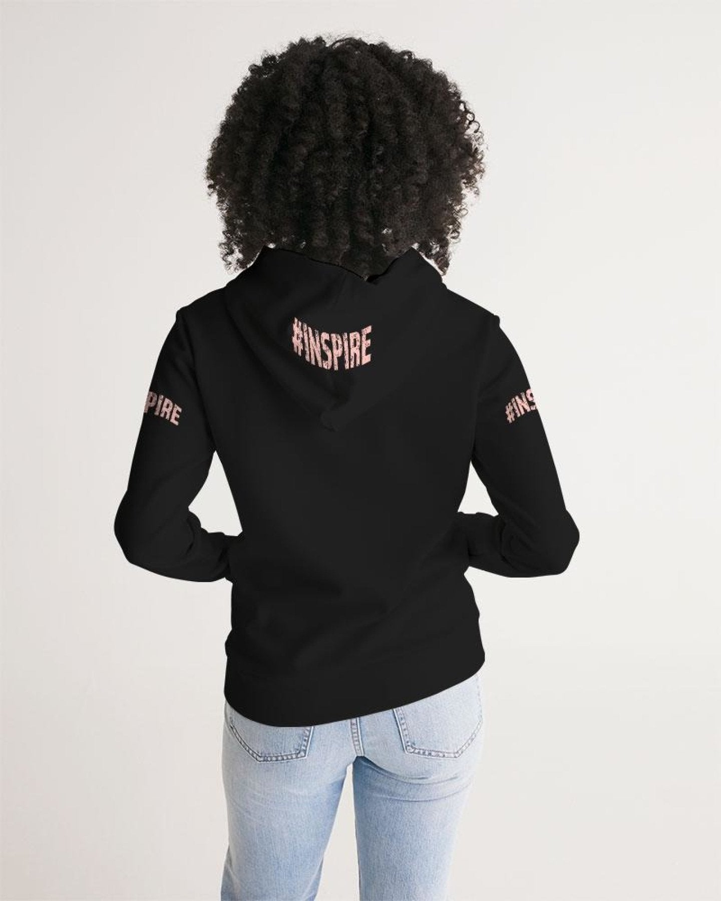 Inspire Womens Hoodie - Pullover Hooded Sweatshirt