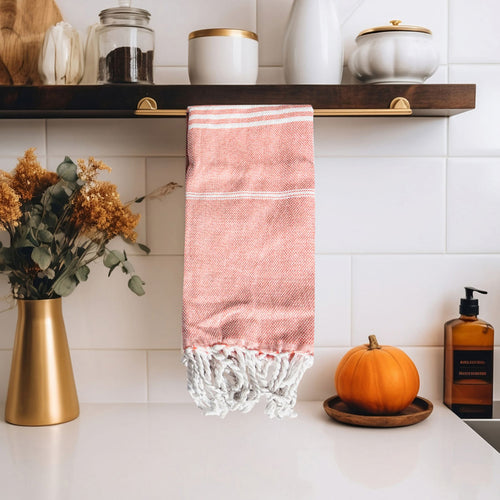 Turkish Hand Towel Orange