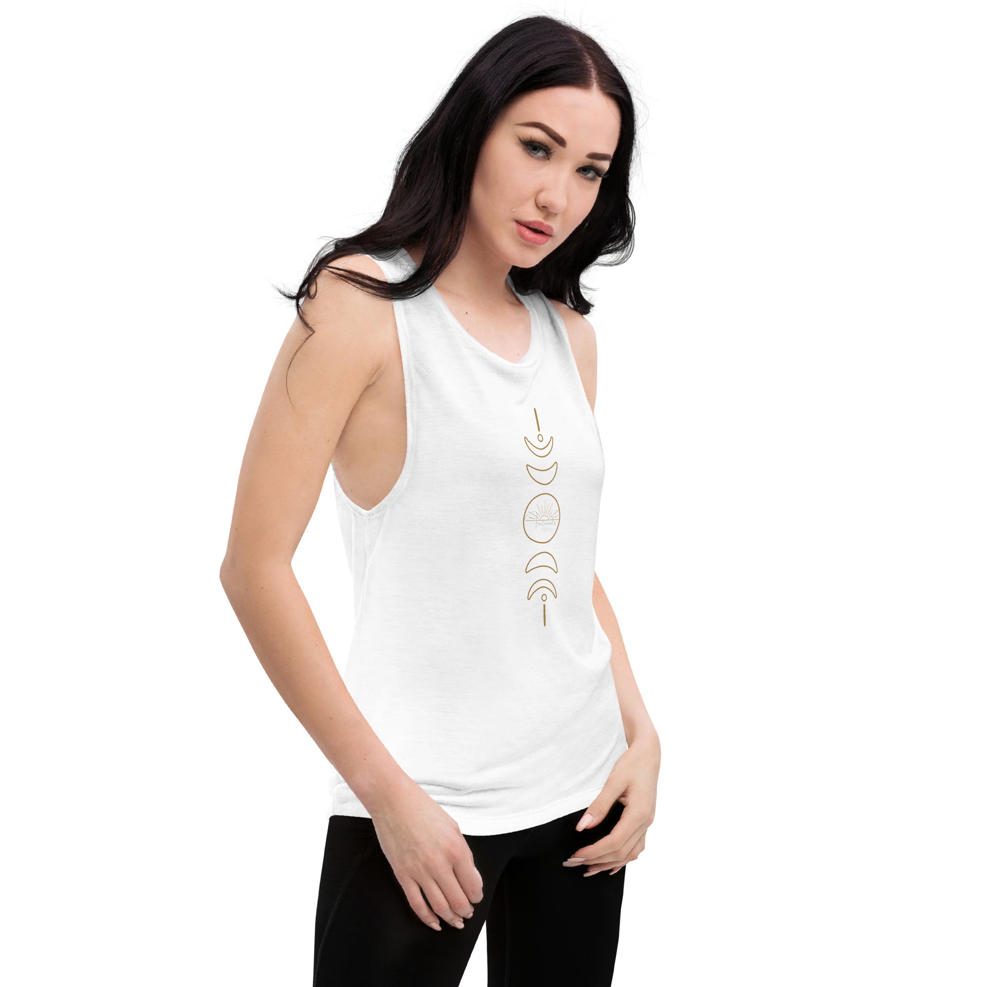 Moon Cycle Ladies’ Muscle Tank