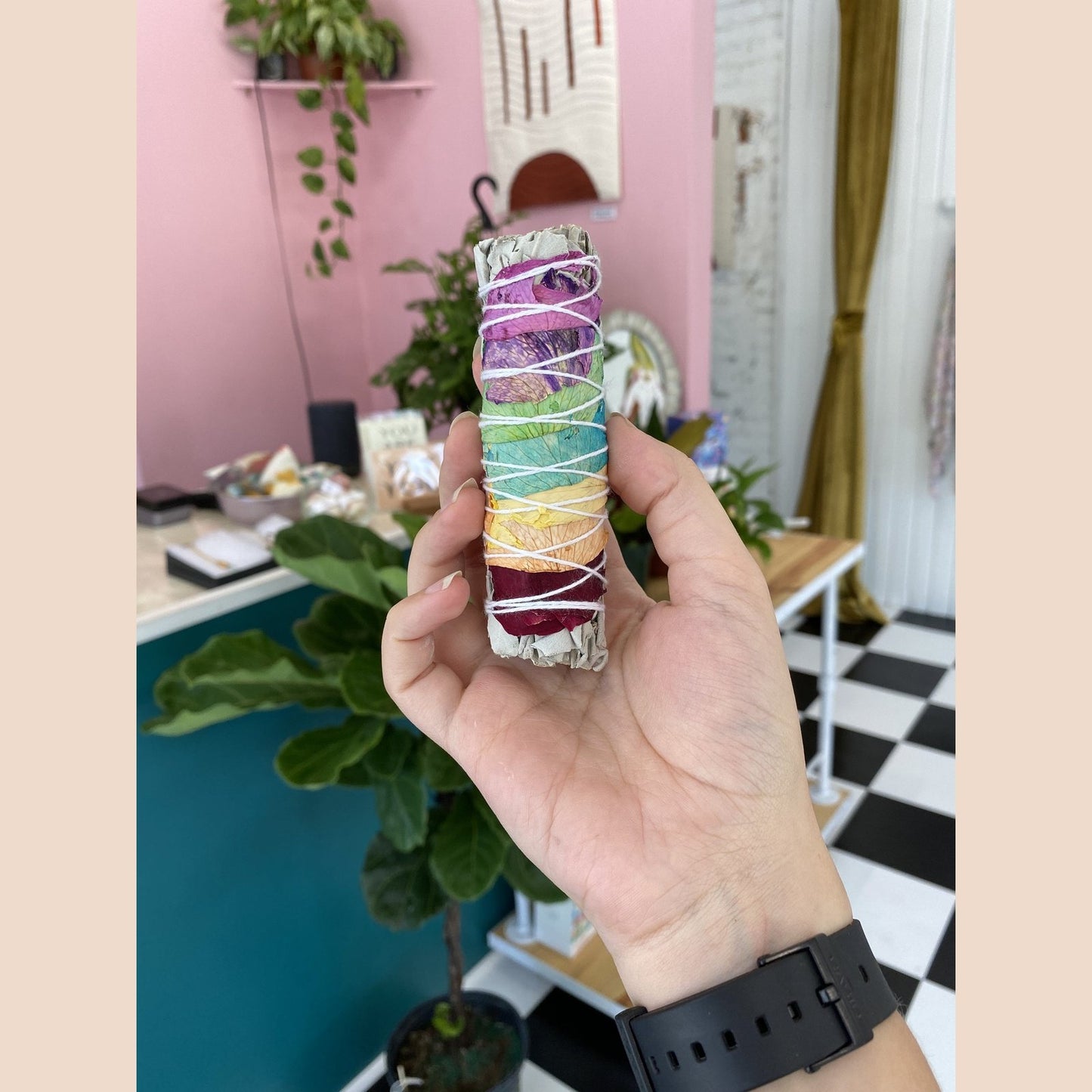 Chakra Sage with Shell - Fortunate Lemon Shop