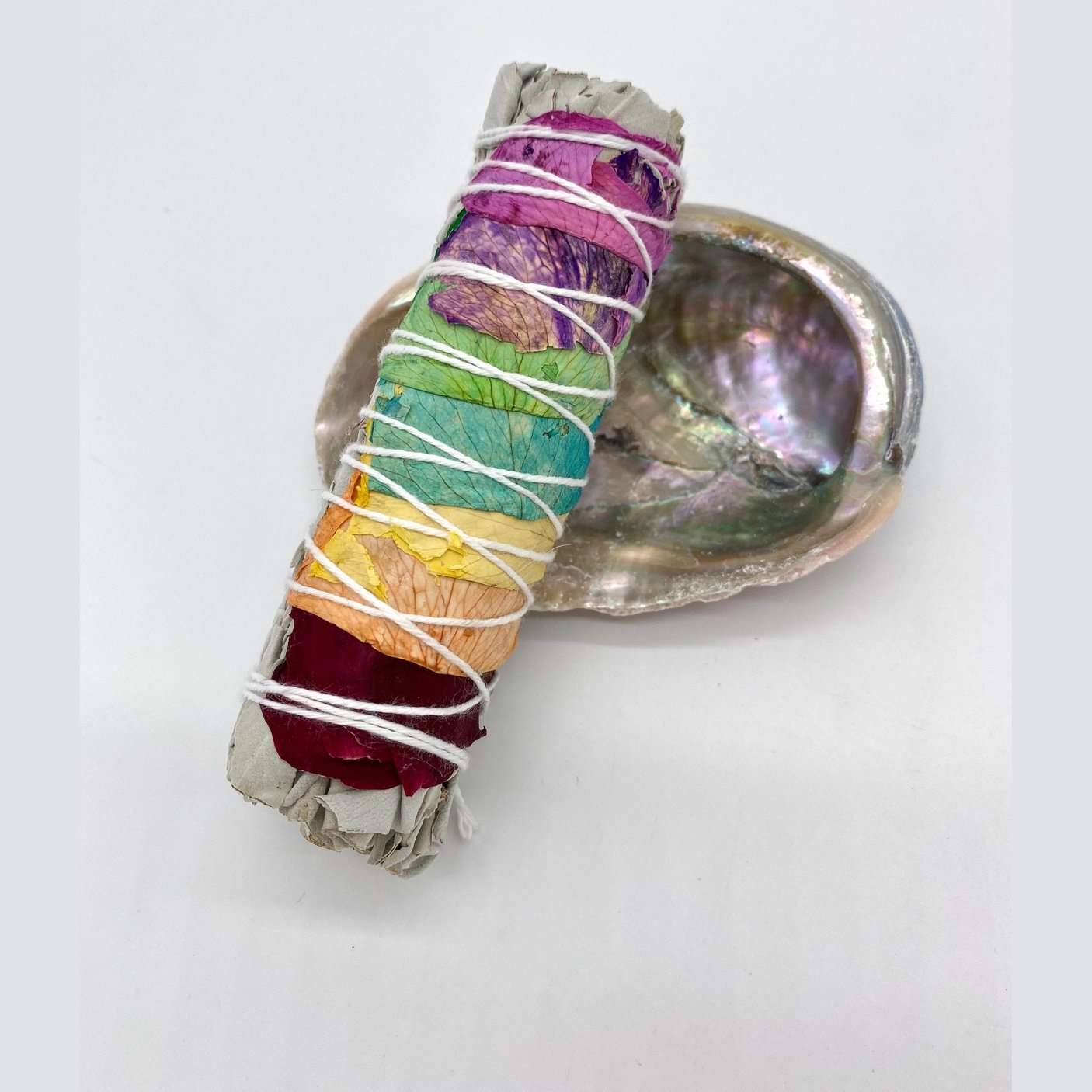 Chakra Sage with Shell - Fortunate Lemon Shop