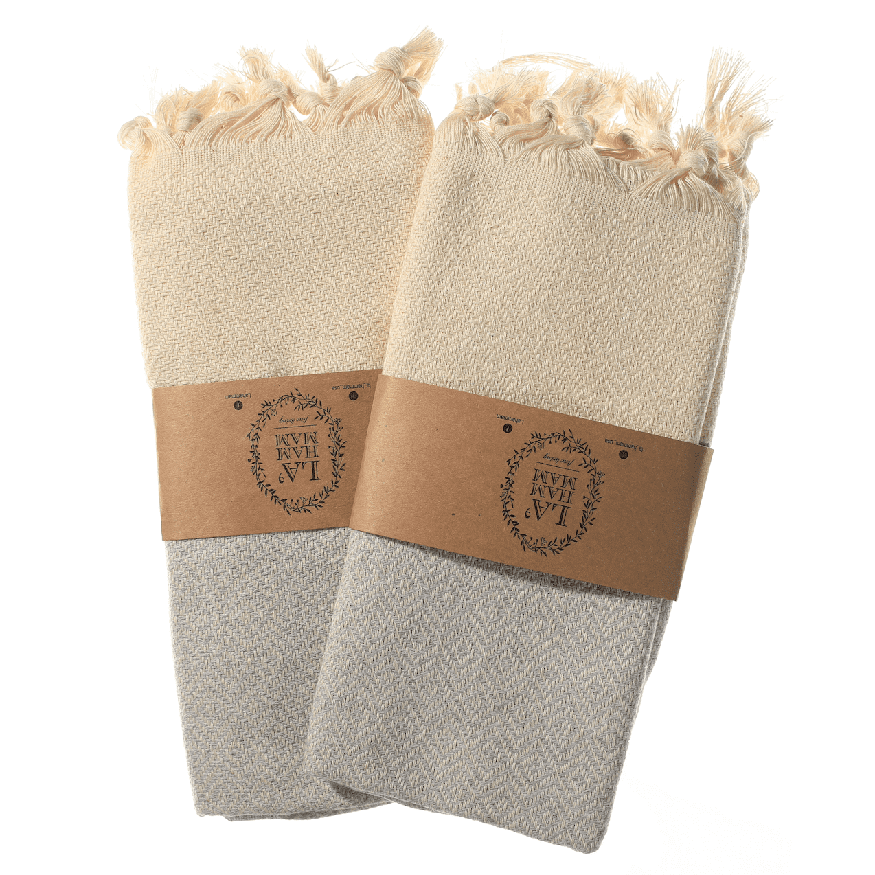 Diamond Turkish Cotton Kitchen / Hand Towel 2 pack 40x18 in