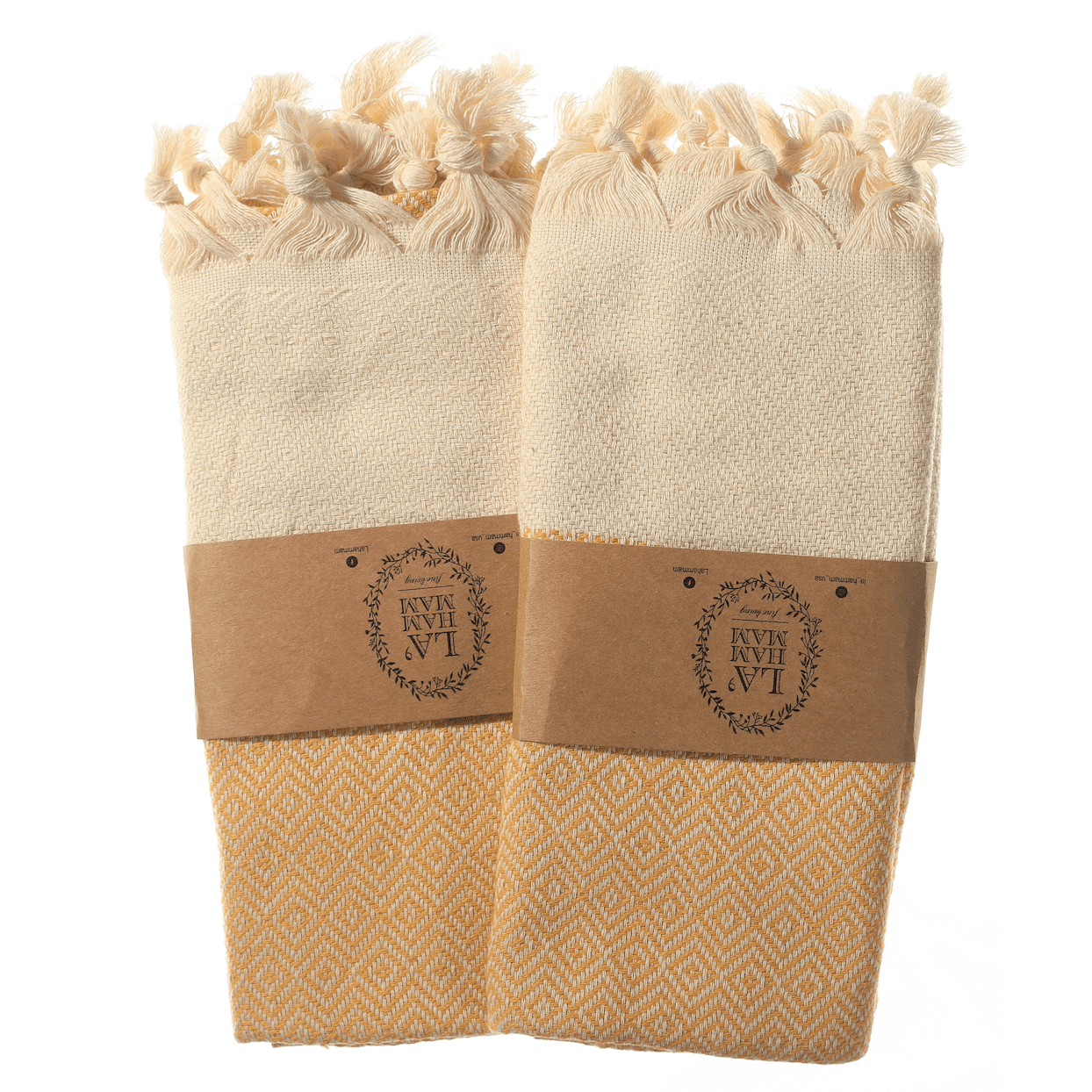 Diamond Turkish Cotton Kitchen / Hand Towel 2 pack 40x18 in