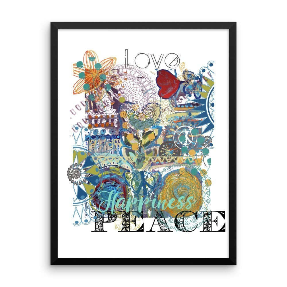 Peace Framed Poster 18×24