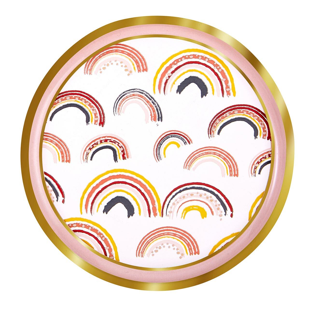 Love Yourself Mug & Coaster Lid with Rainbow Design - Fortunate Lemon Shop