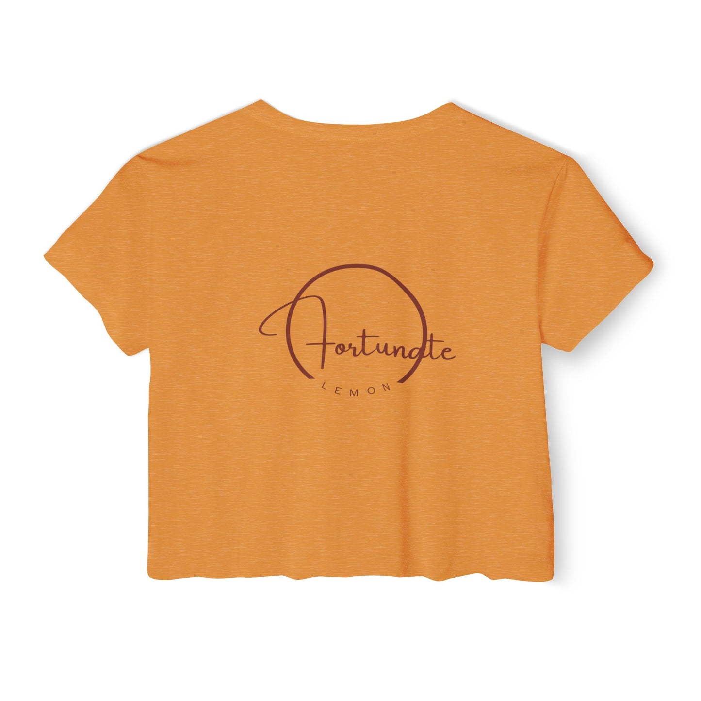 Fortunate Vibes Crop Top — Women's Festival Boho Graphic Tee - Fortunate Lemon Shop