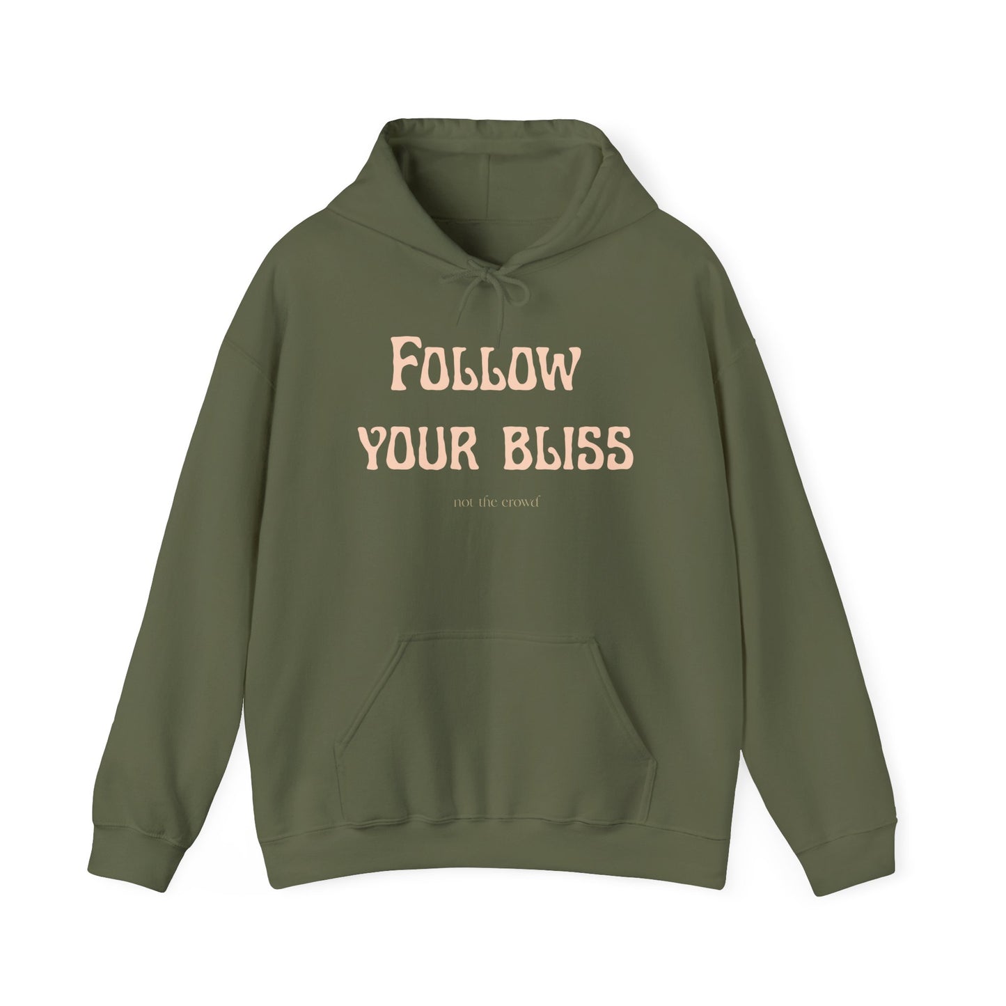 Hoodie — "Follow Your Bliss" Cozy Inspirational Pullover - Fortunate Lemon Shop