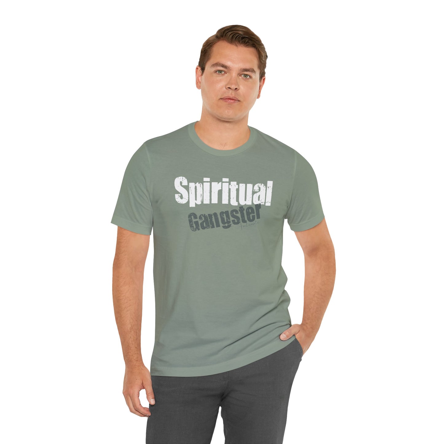 Spiritual Gangster T-Shirt — Inspirational Graphic Tee - Fortunate Lemon Shop