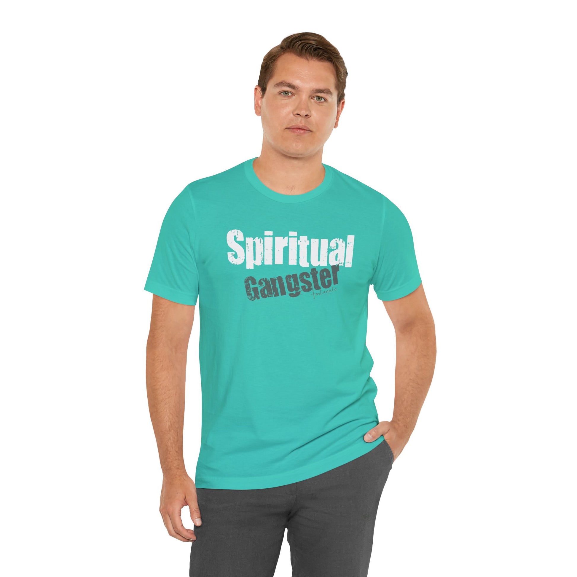 Spiritual Gangster T-Shirt — Inspirational Graphic Tee - Fortunate Lemon Shop