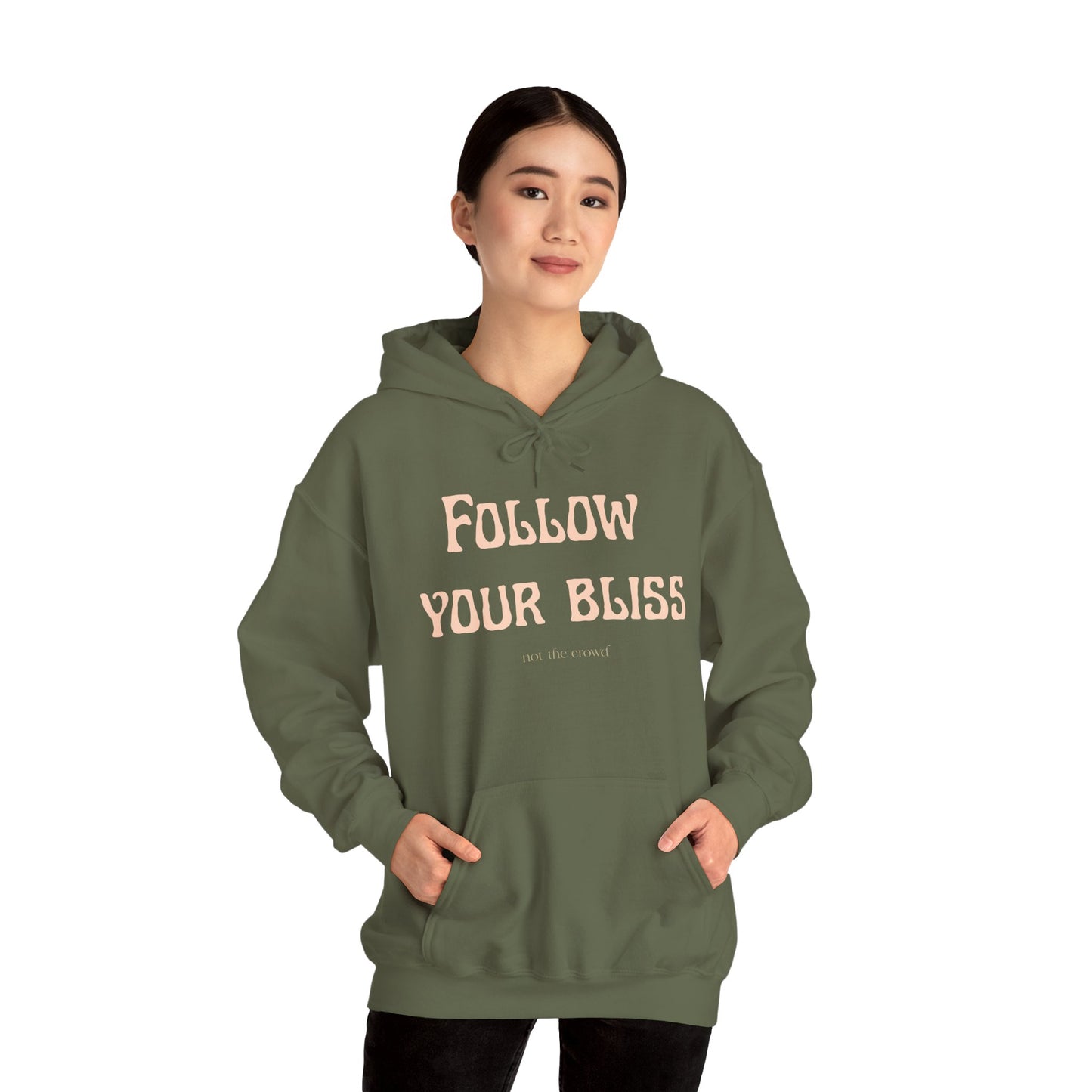 Hoodie — "Follow Your Bliss" Cozy Inspirational Pullover - Fortunate Lemon Shop