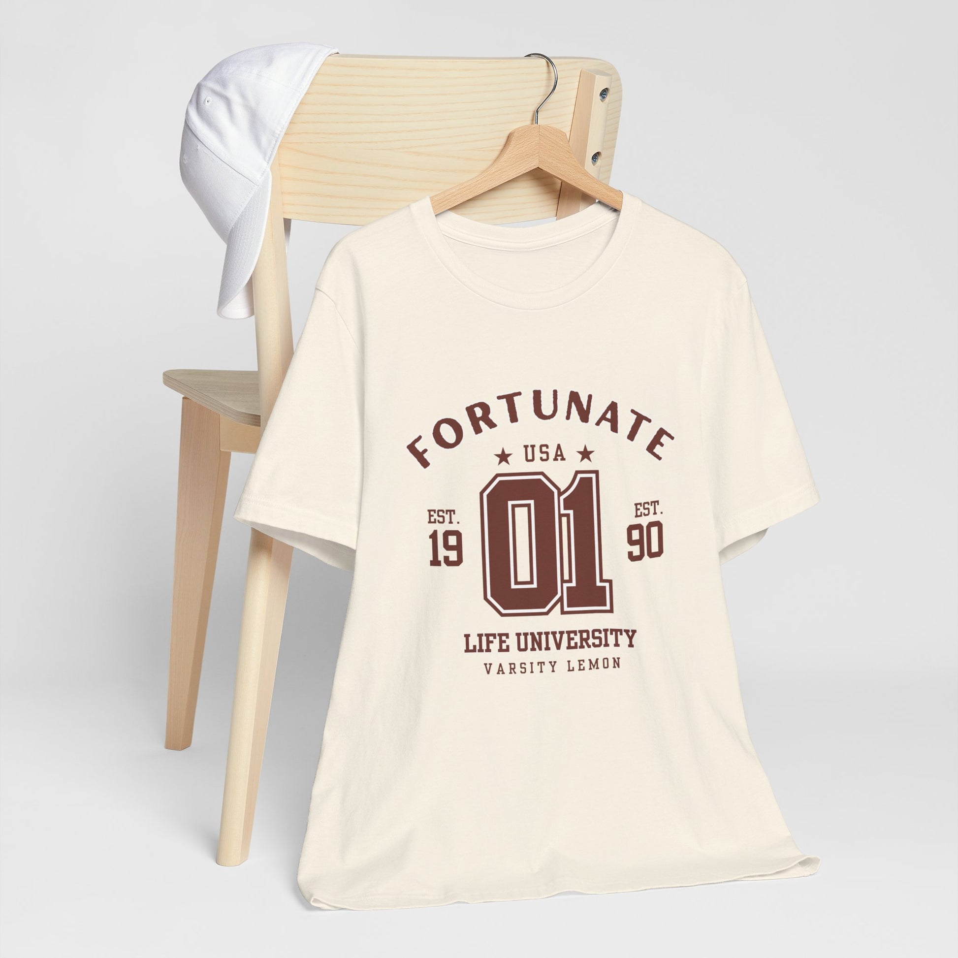 Fortunate 01 Life University T-Shirt - Fortunate Lemon Shop
