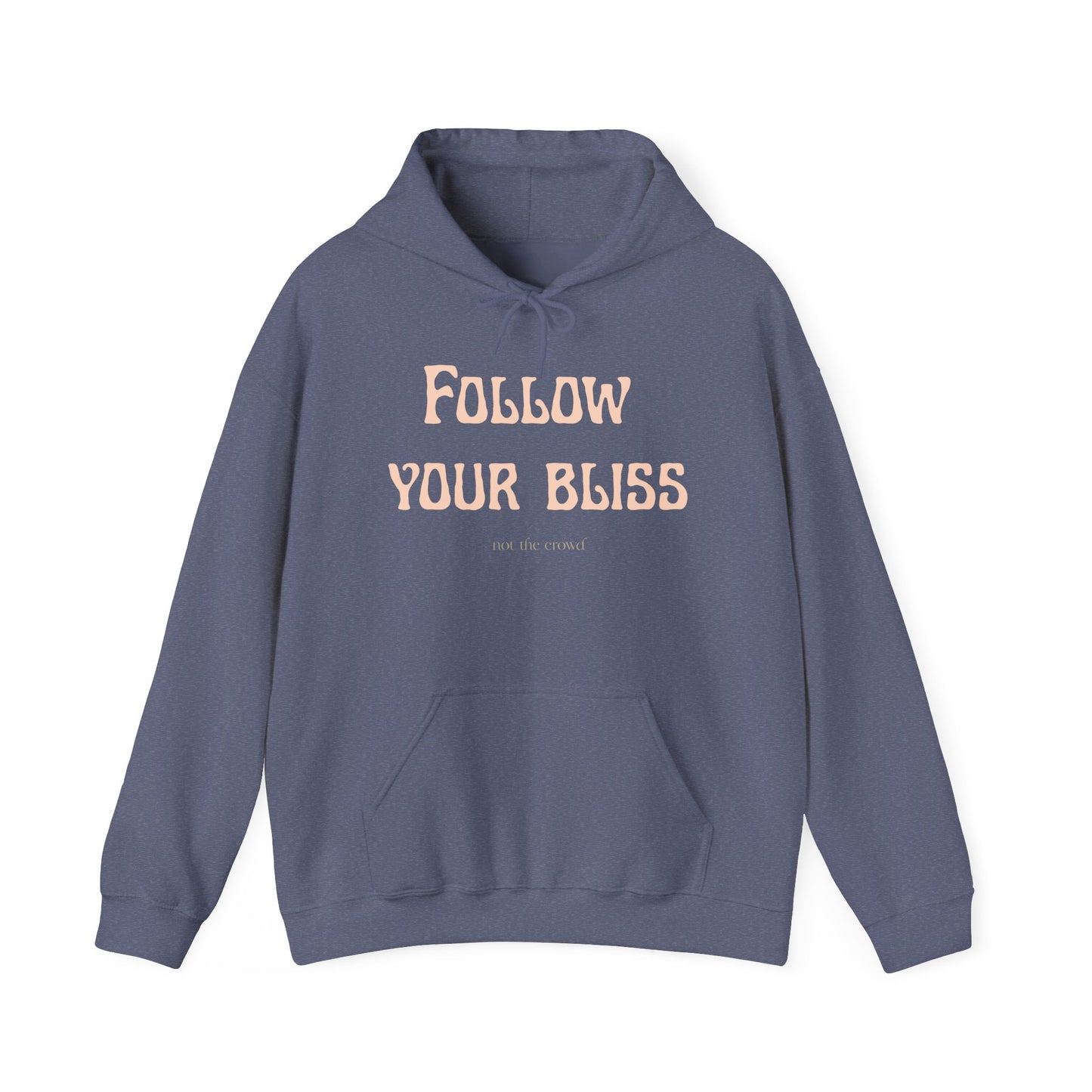 Hoodie — "Follow Your Bliss" Cozy Inspirational Pullover - Fortunate Lemon Shop